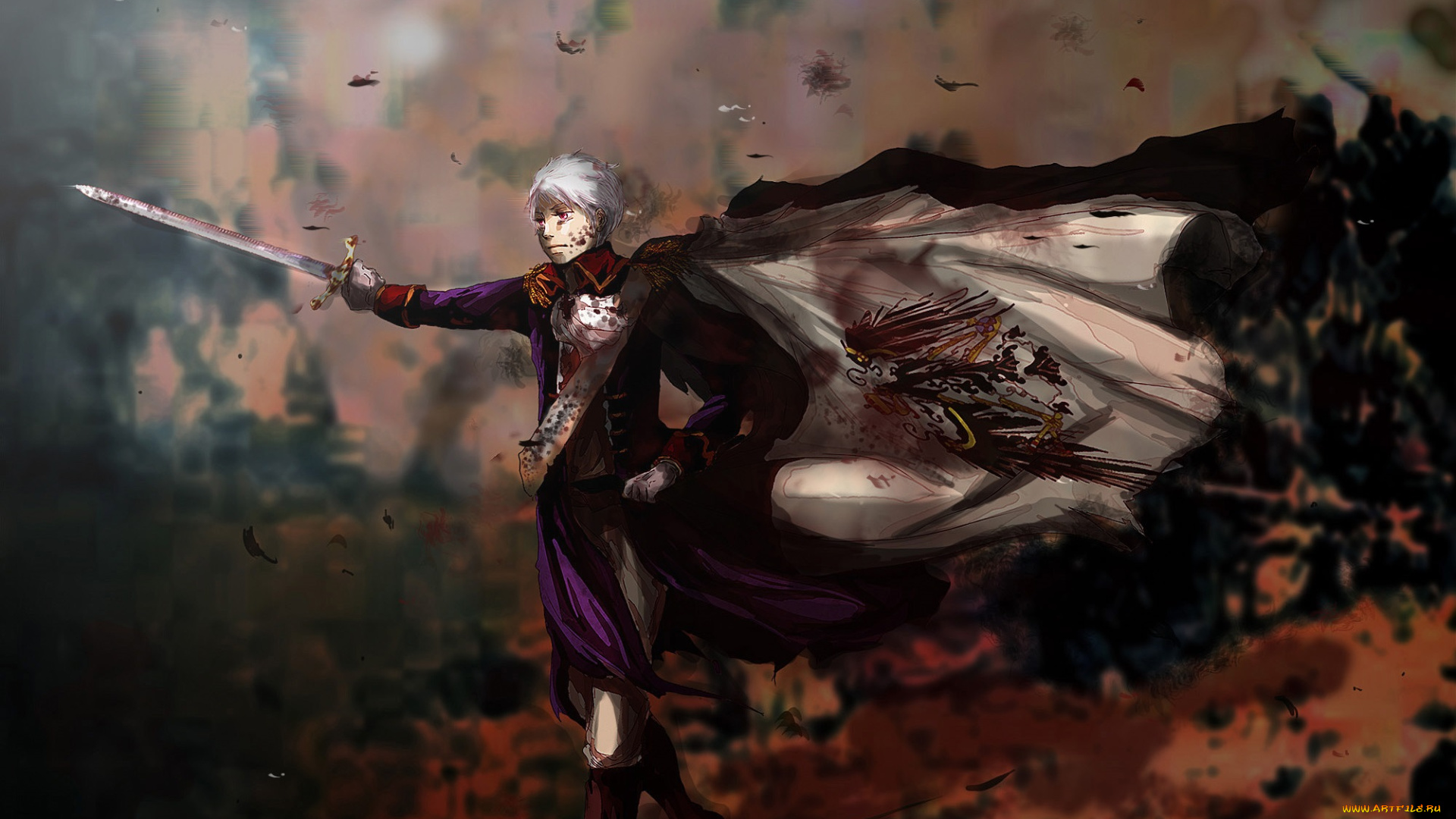 аниме, hetalia, , axis, powers, парень