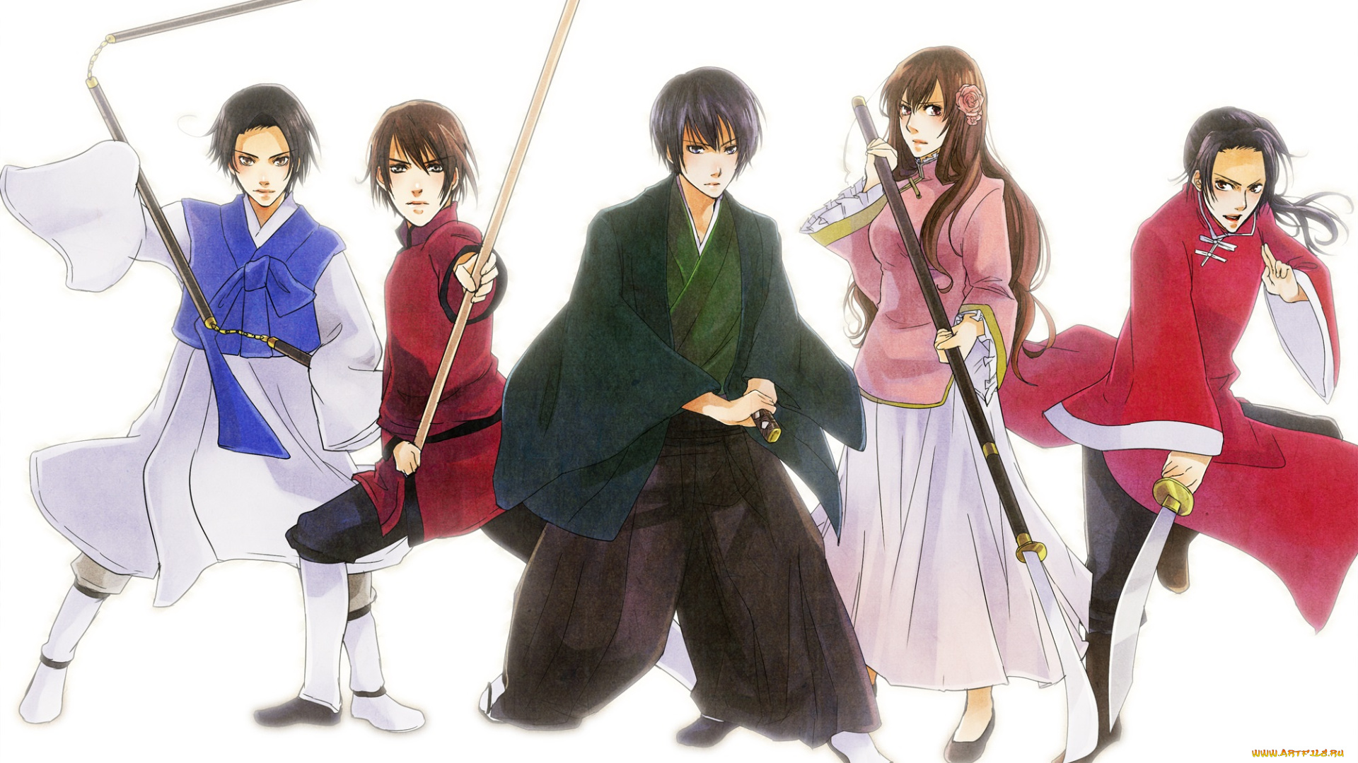 аниме, hetalia, , axis, powers, персонажи