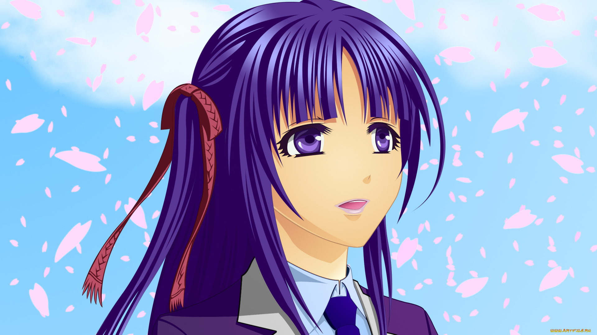 аниме, hiiro, no, kakera, девушка