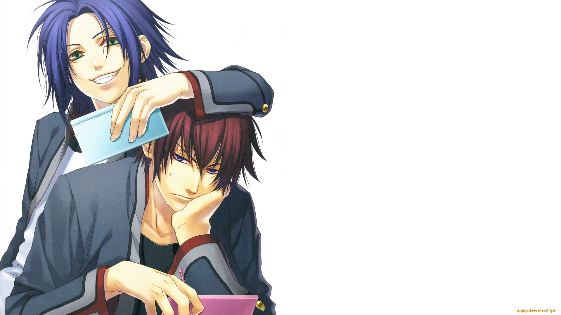 аниме, hiiro, no, kakera, парни