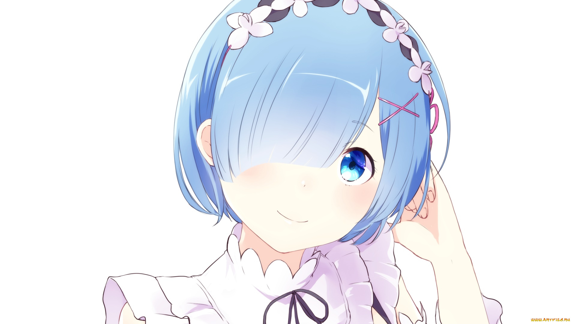 аниме, re, , zero, kara, hajimeru, isekai, seikatsu, взгляд, фон, девушка