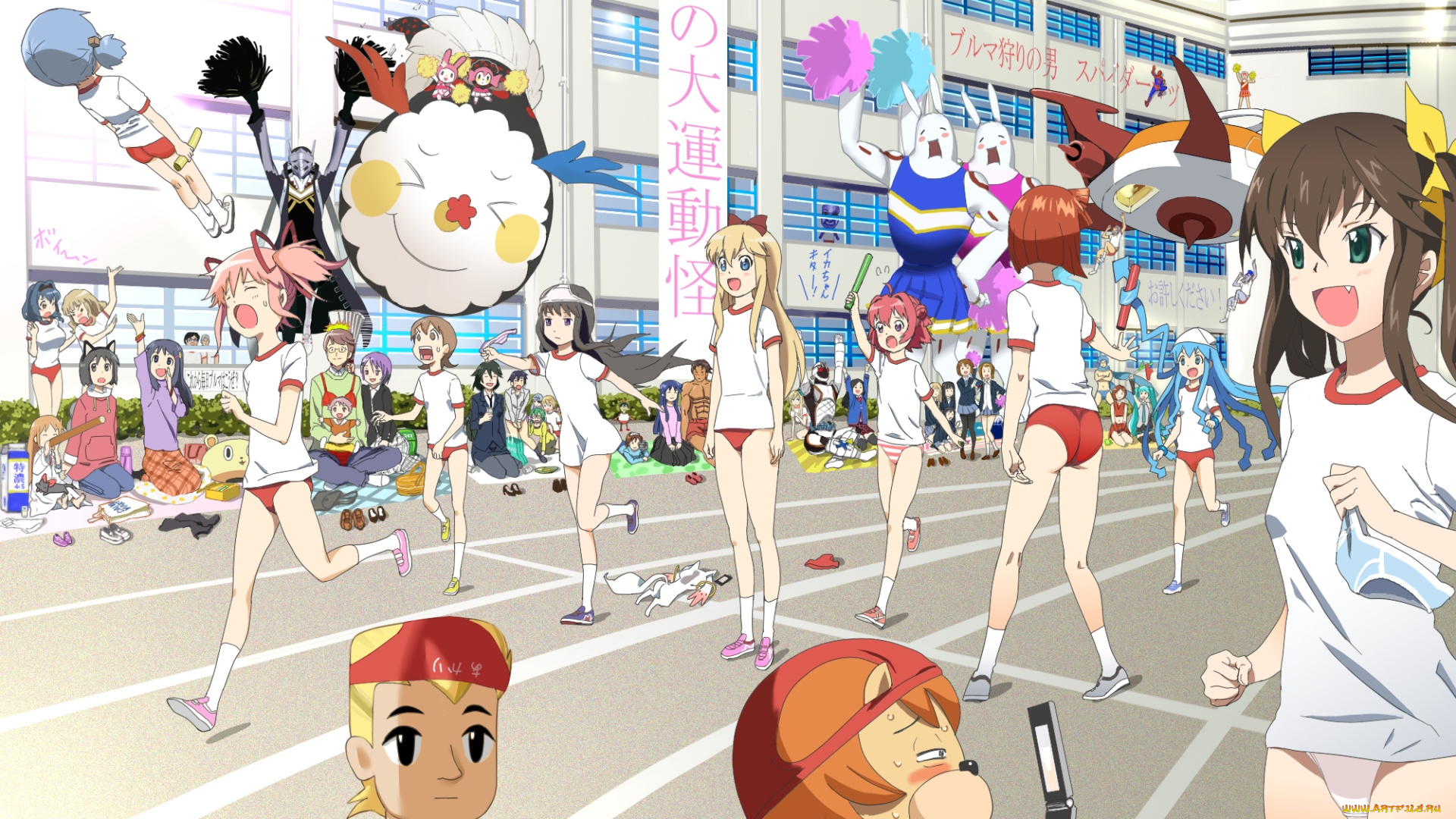 аниме, unknown, , другое, девчата