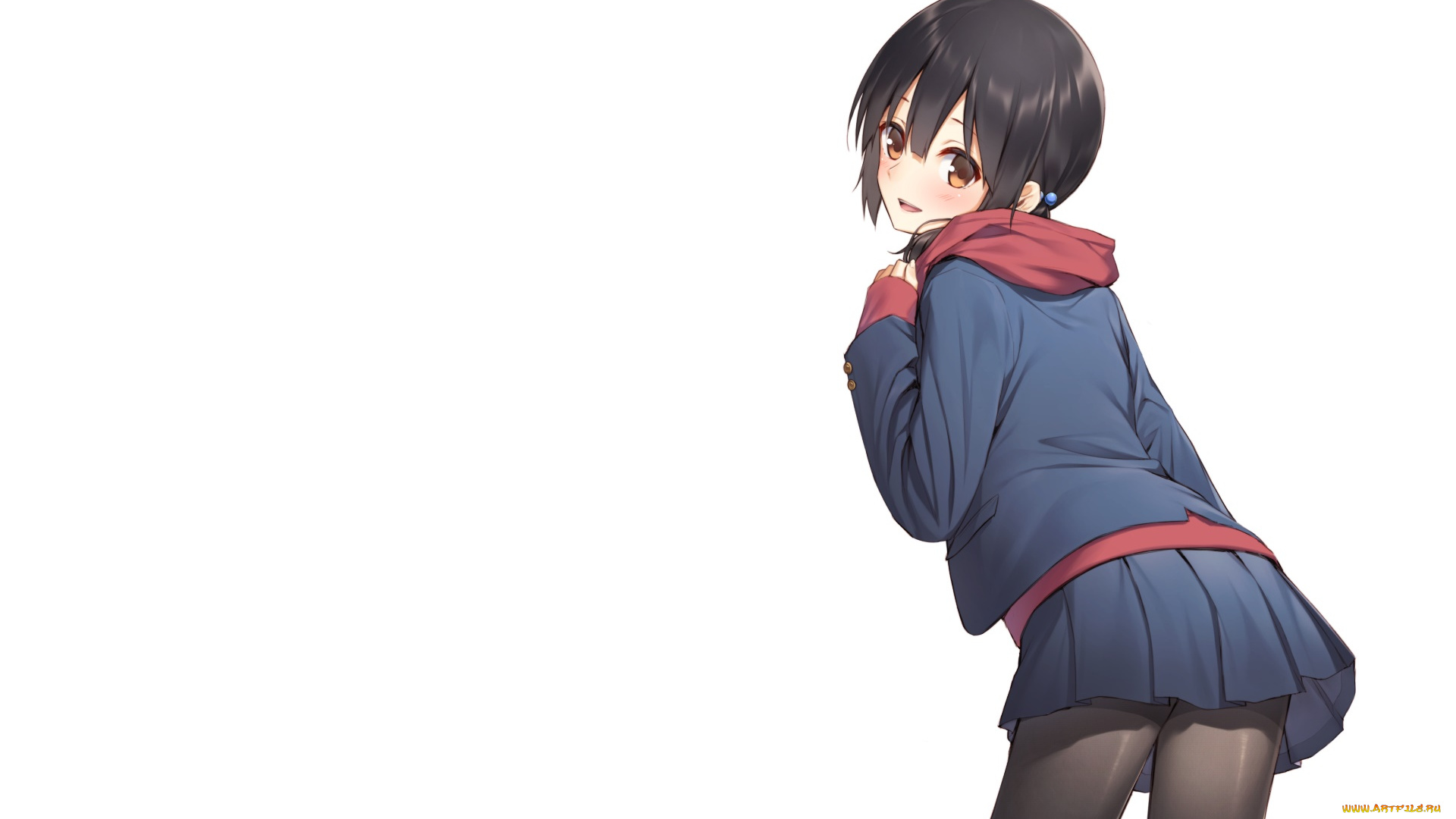 аниме, unknown, , другое, фон, девушка, взгляд