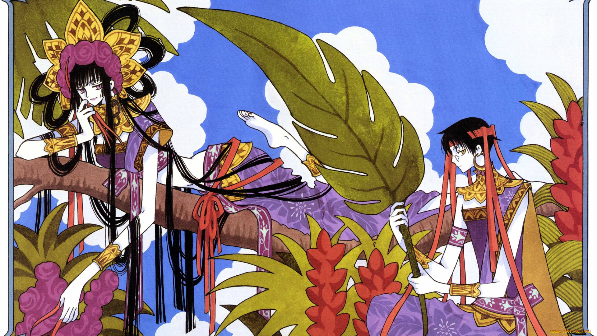 аниме, xxxholic, девушки