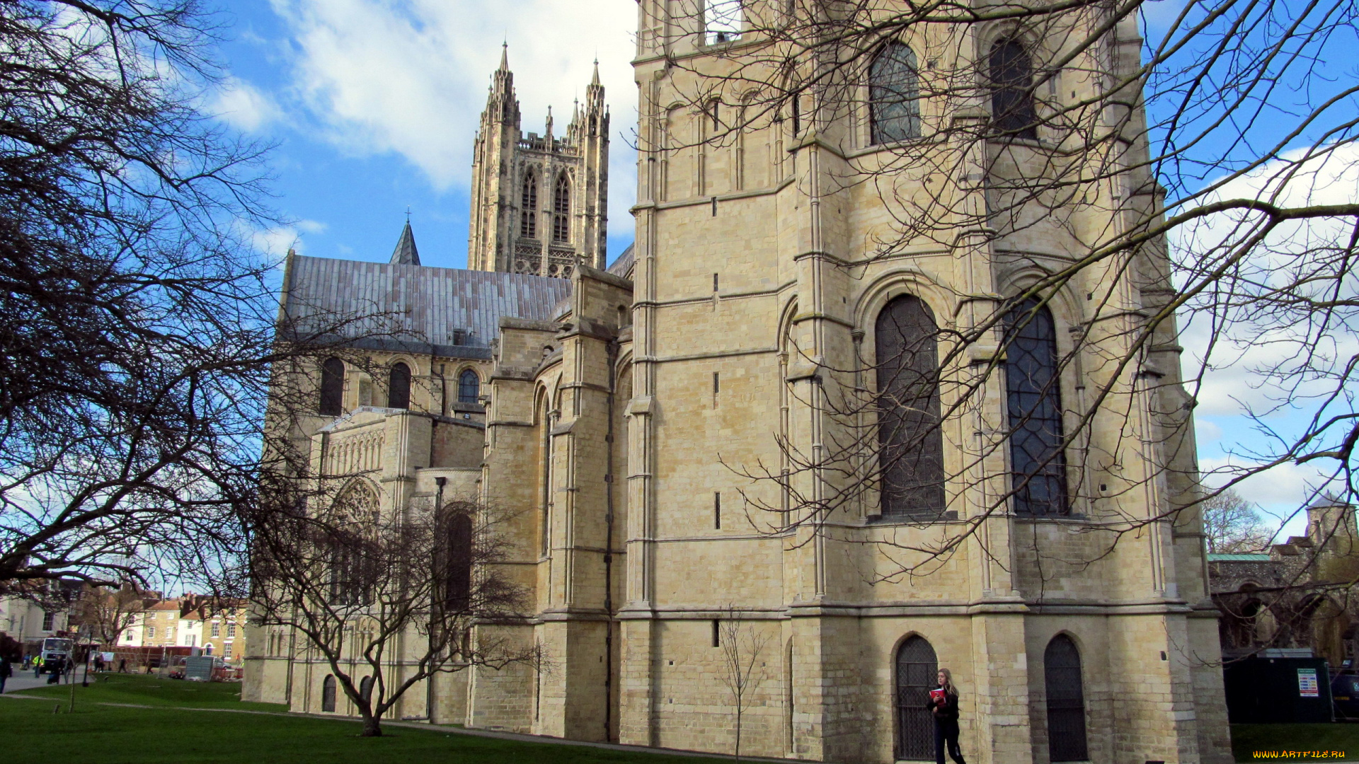 canterbury, cathedral, , uk, города, -, католические, соборы, , костелы, , аббатства, uk, canterbury, cathedral