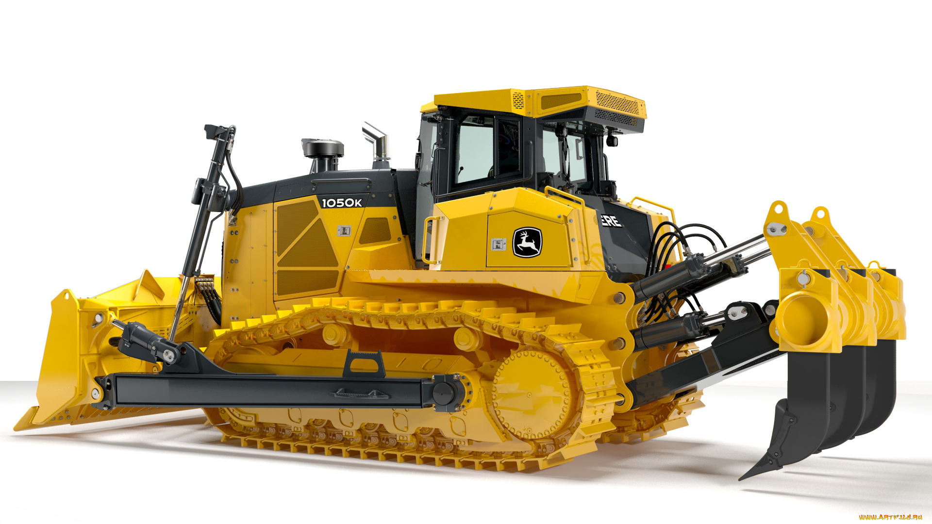 техника, бульдозеры, на, гусенецах, john, deere