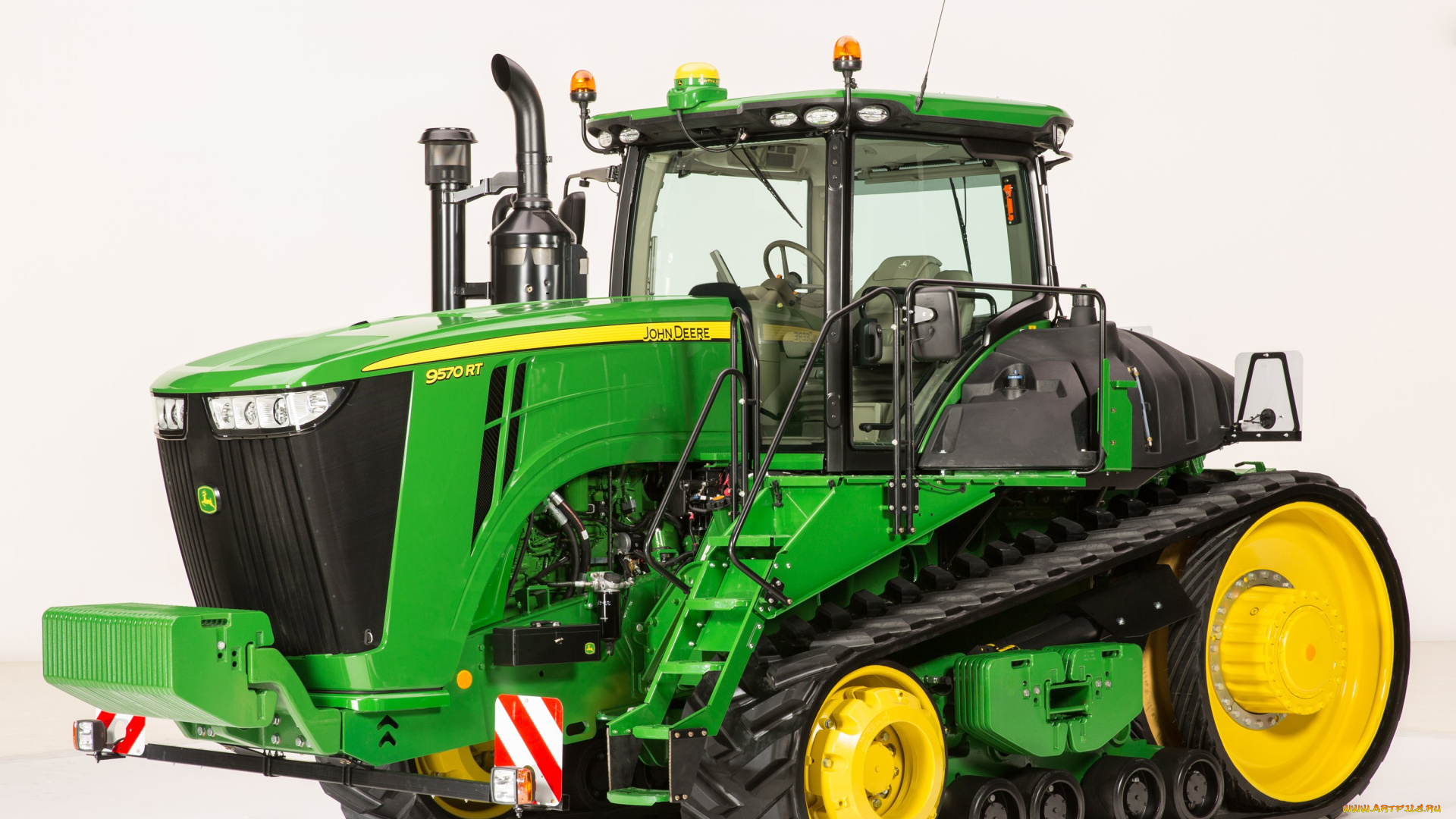 техника, тракторы, на, гусенецах, john, deere