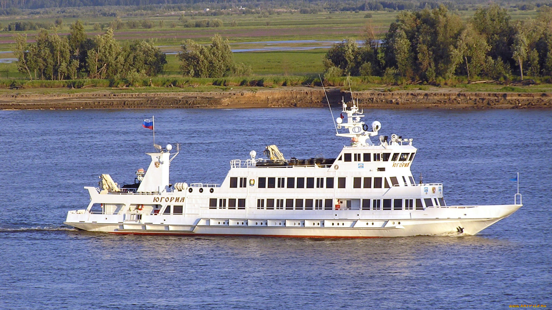 югория, корабли, теплоходы, река, теплоход