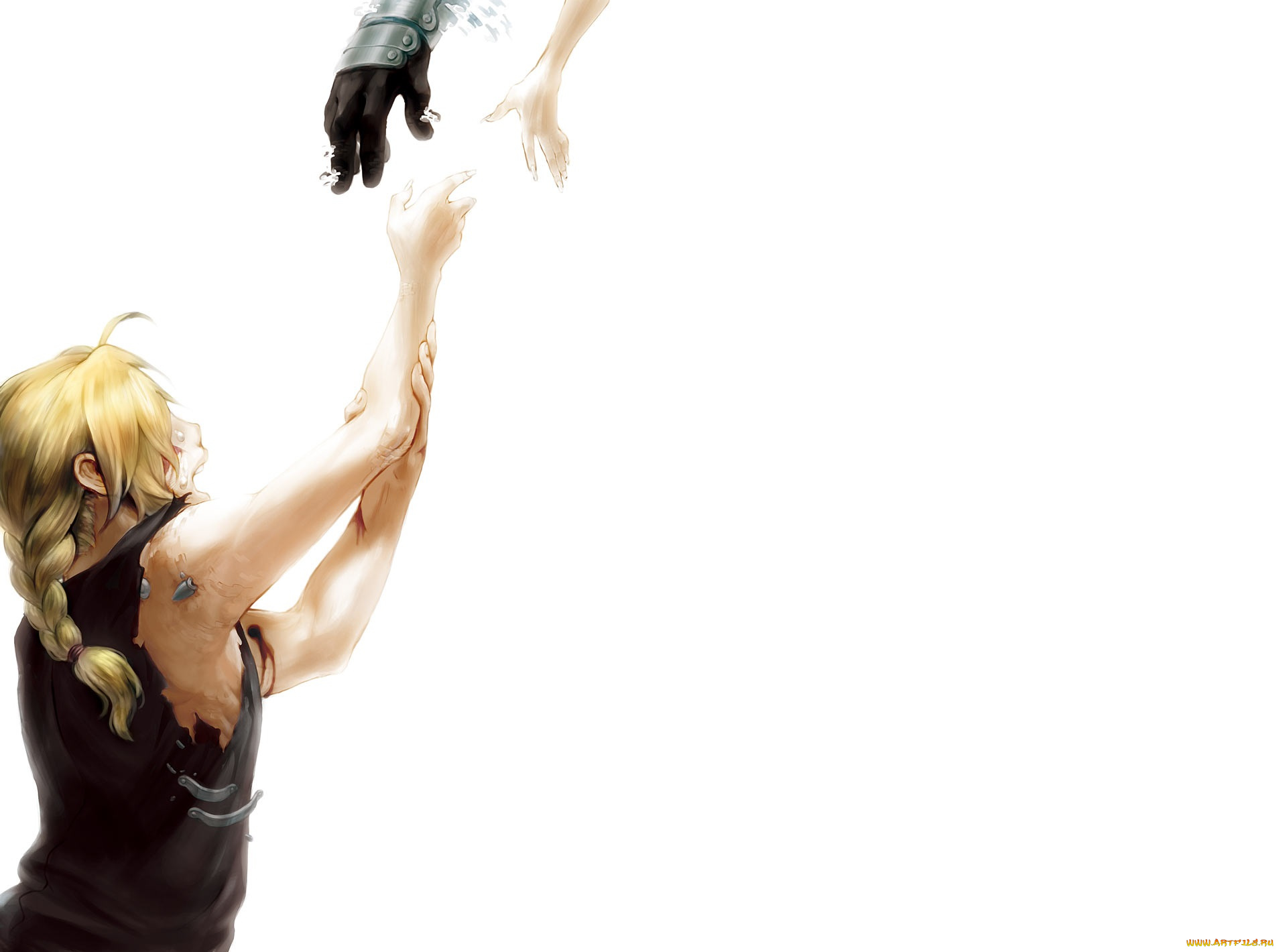 аниме, fullmetal, alchemist, эдвард