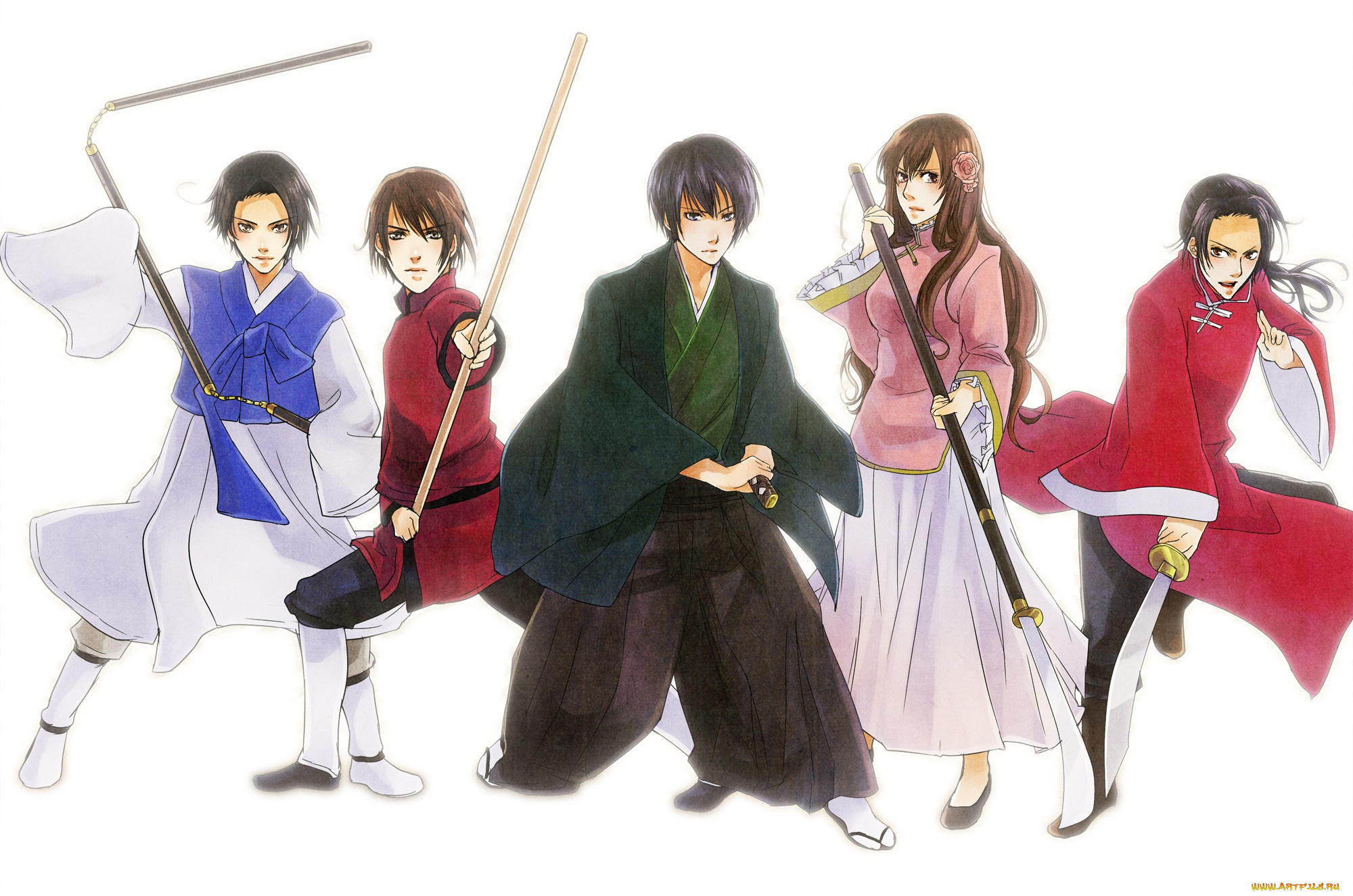 аниме, hetalia, , axis, powers, персонажи