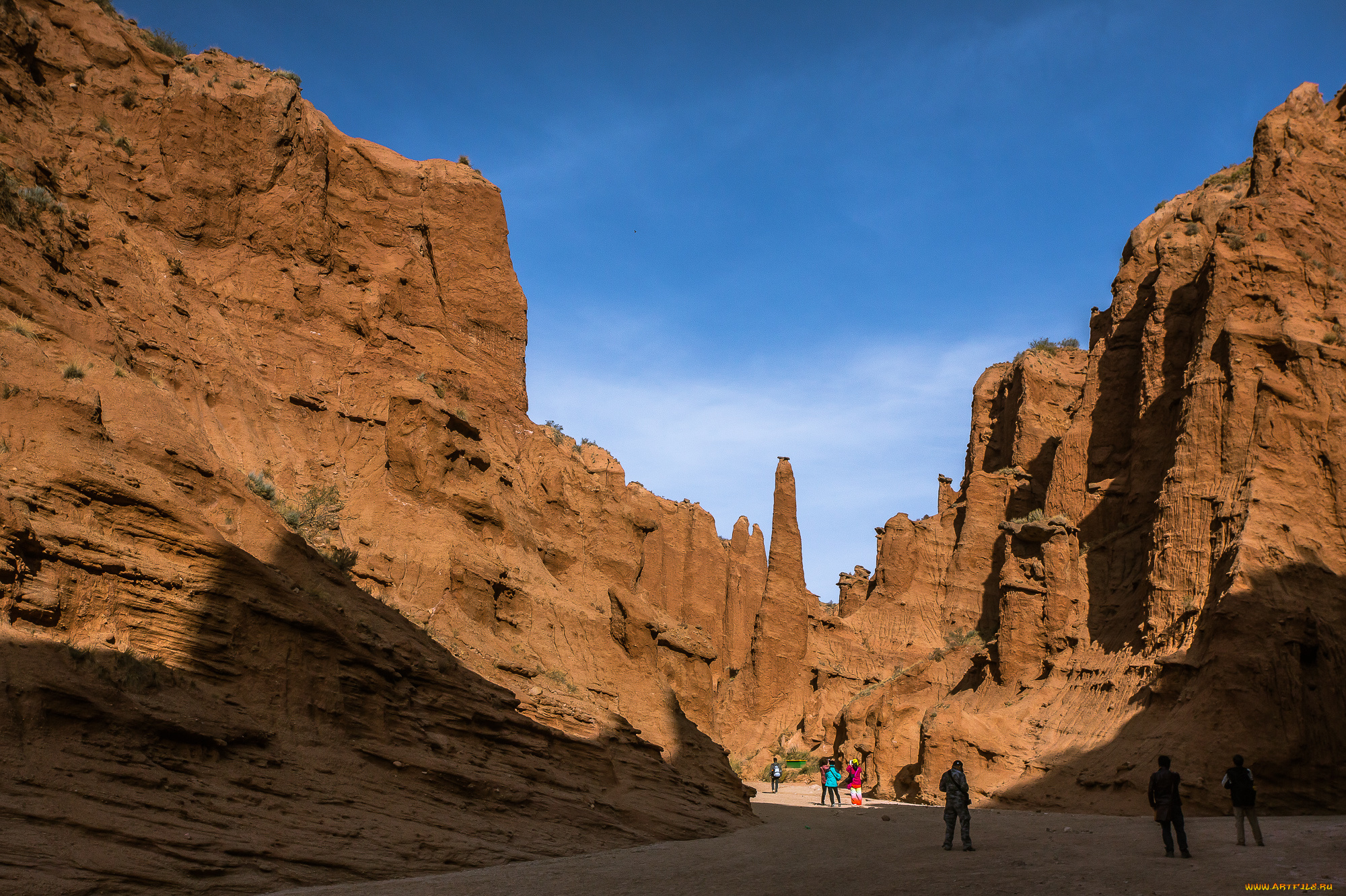 природа, горы, wensu, гранд-каньон, синьцзян, пейзаж