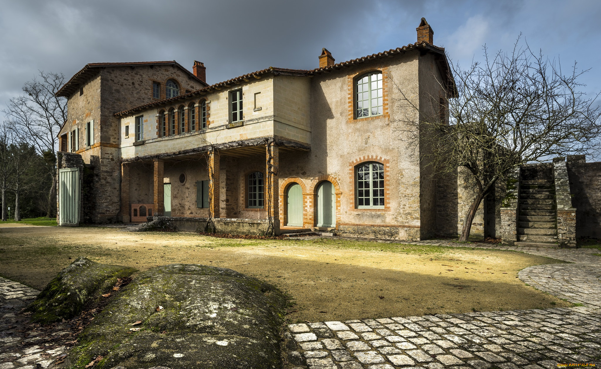 города, -, здания, , дома, дом, загородный