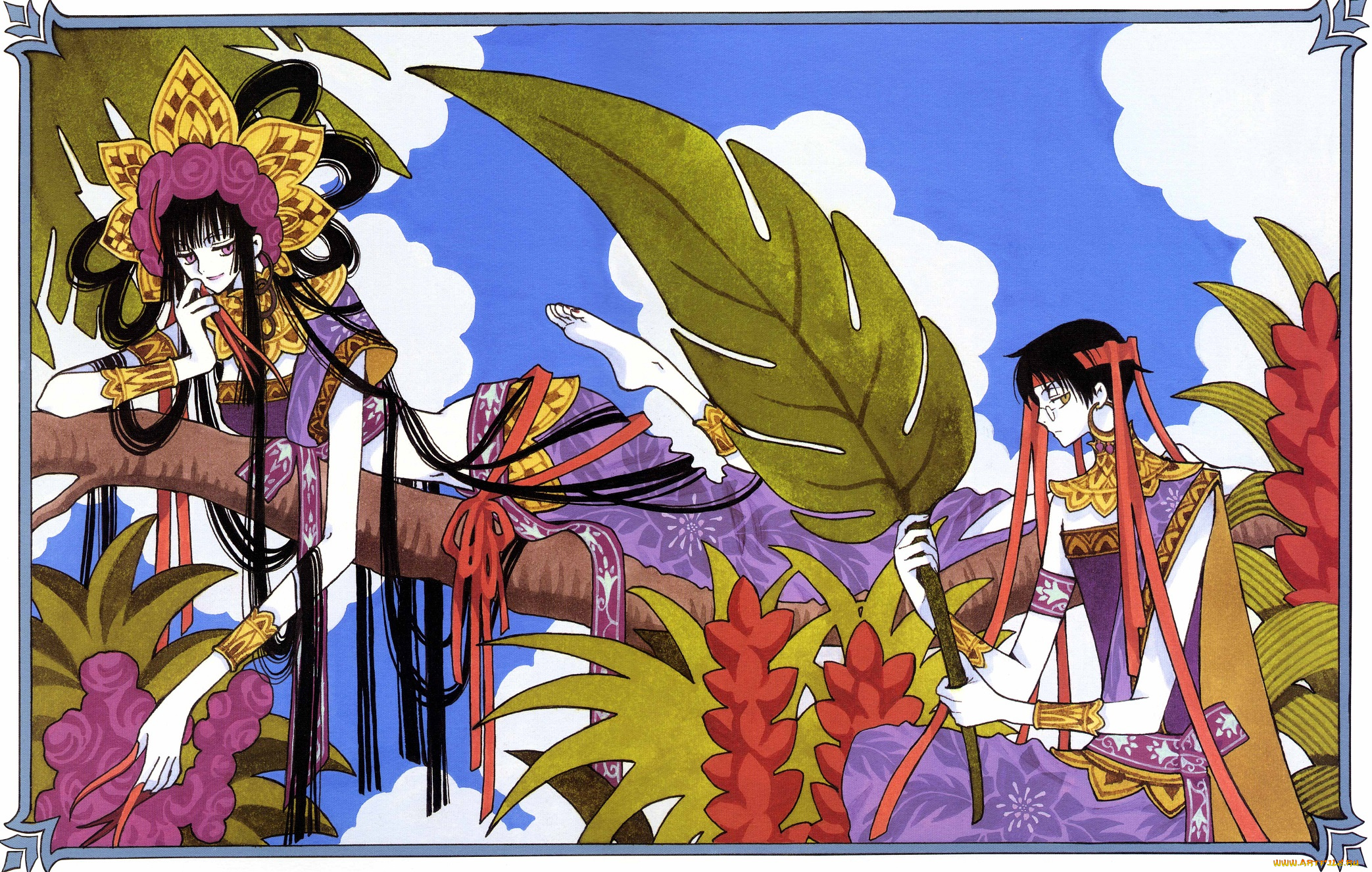 аниме, xxxholic, девушки