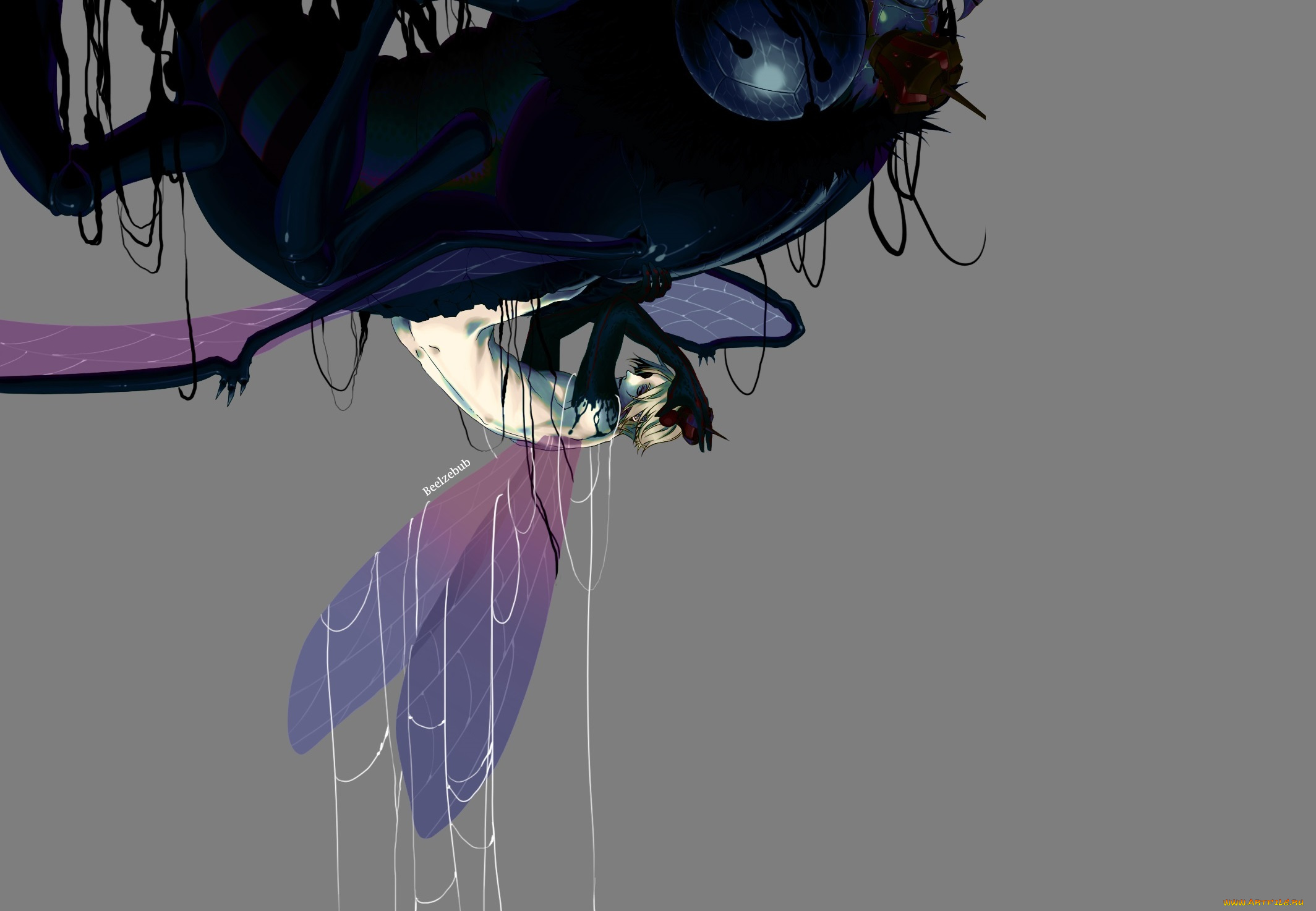 аниме, yondemasuyo, , azazel-san, вельзепуз