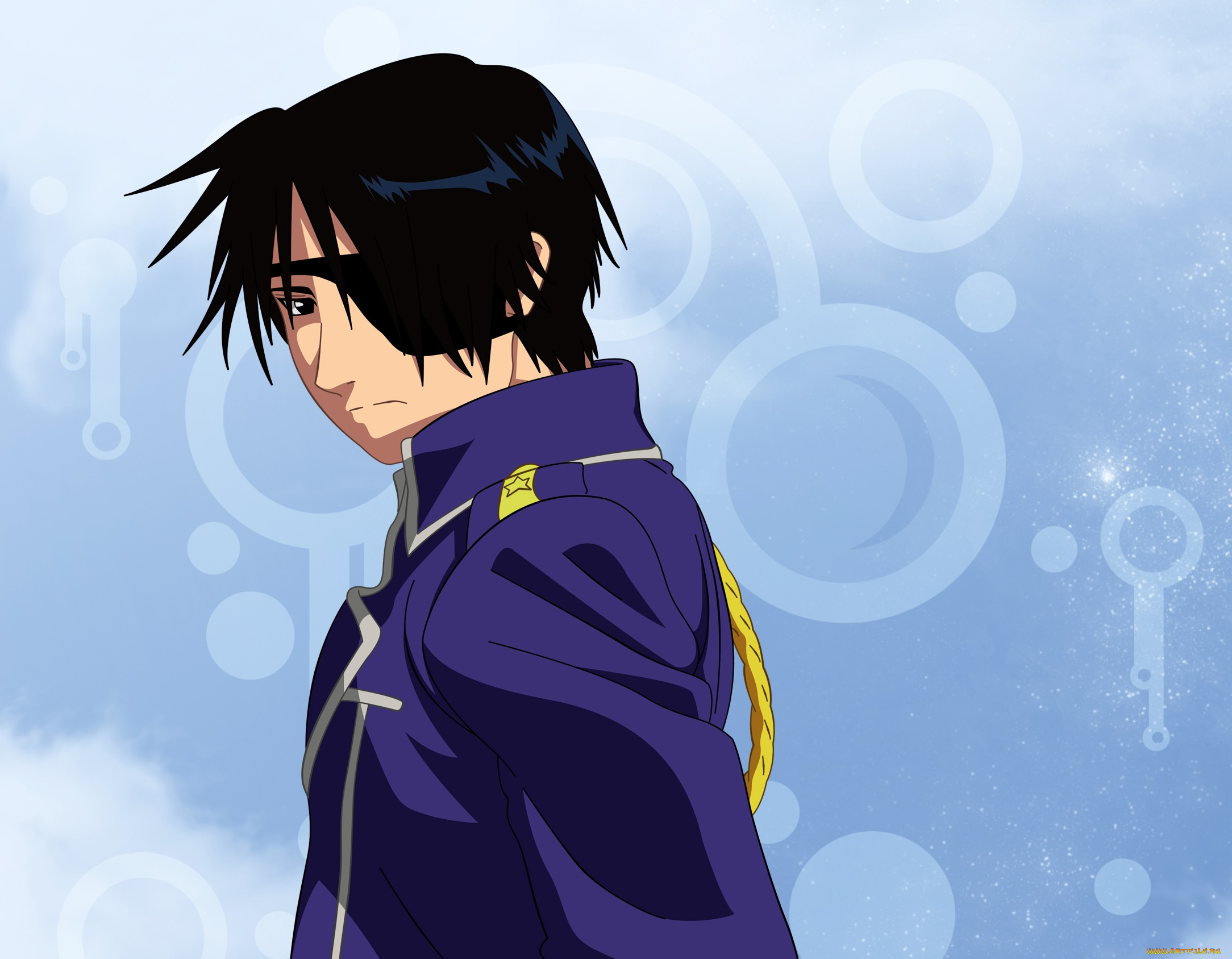 аниме, fullmetal, alchemist, парень