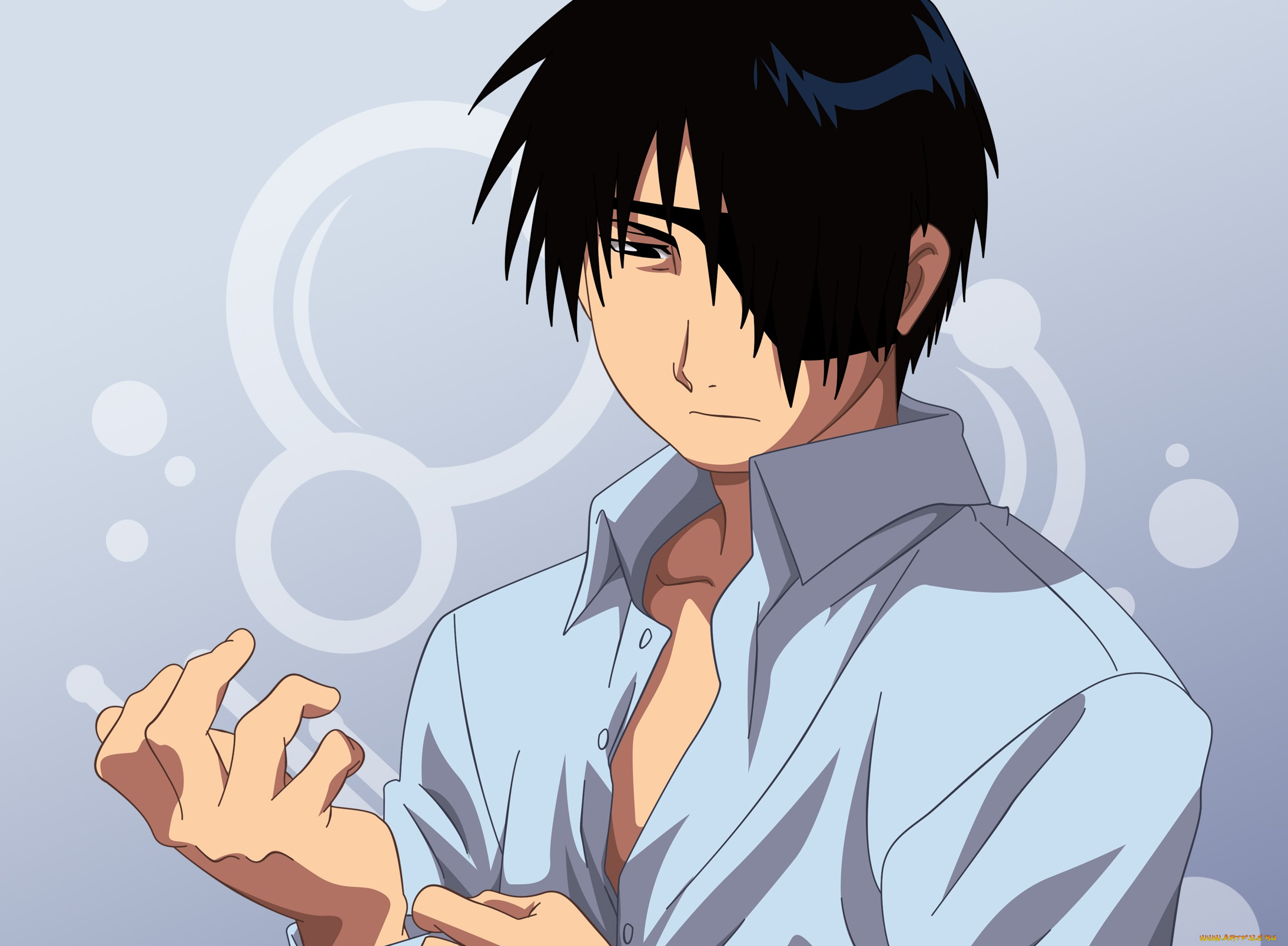 аниме, fullmetal, alchemist, парень