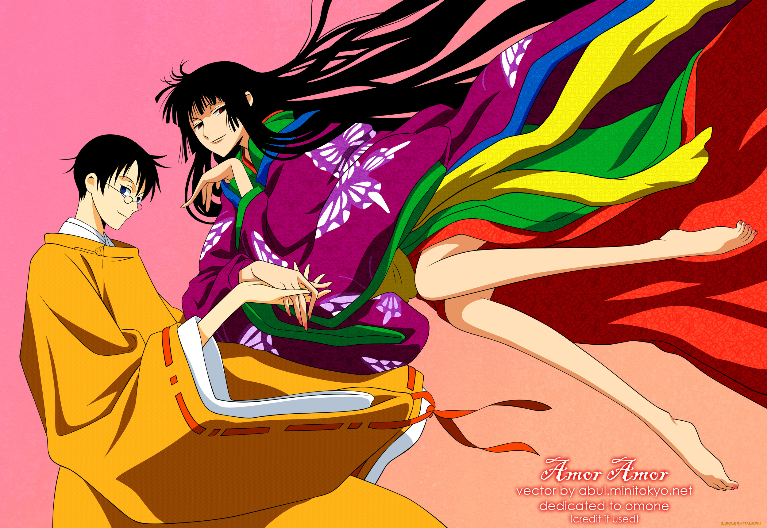 аниме, xxxholic, двое