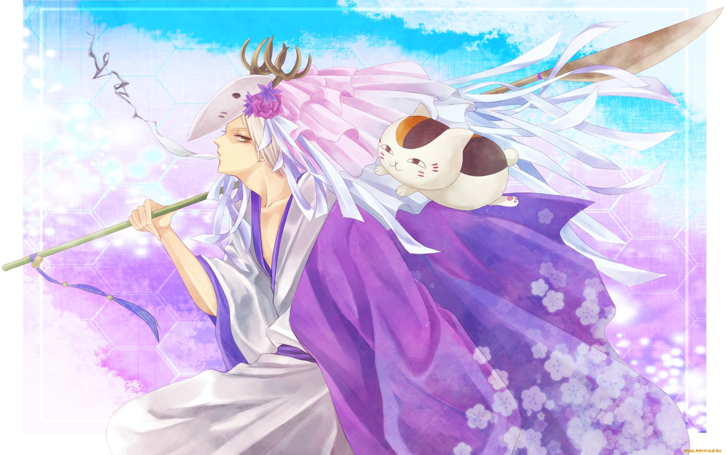 аниме, natsume, yuujinchou, натсуме