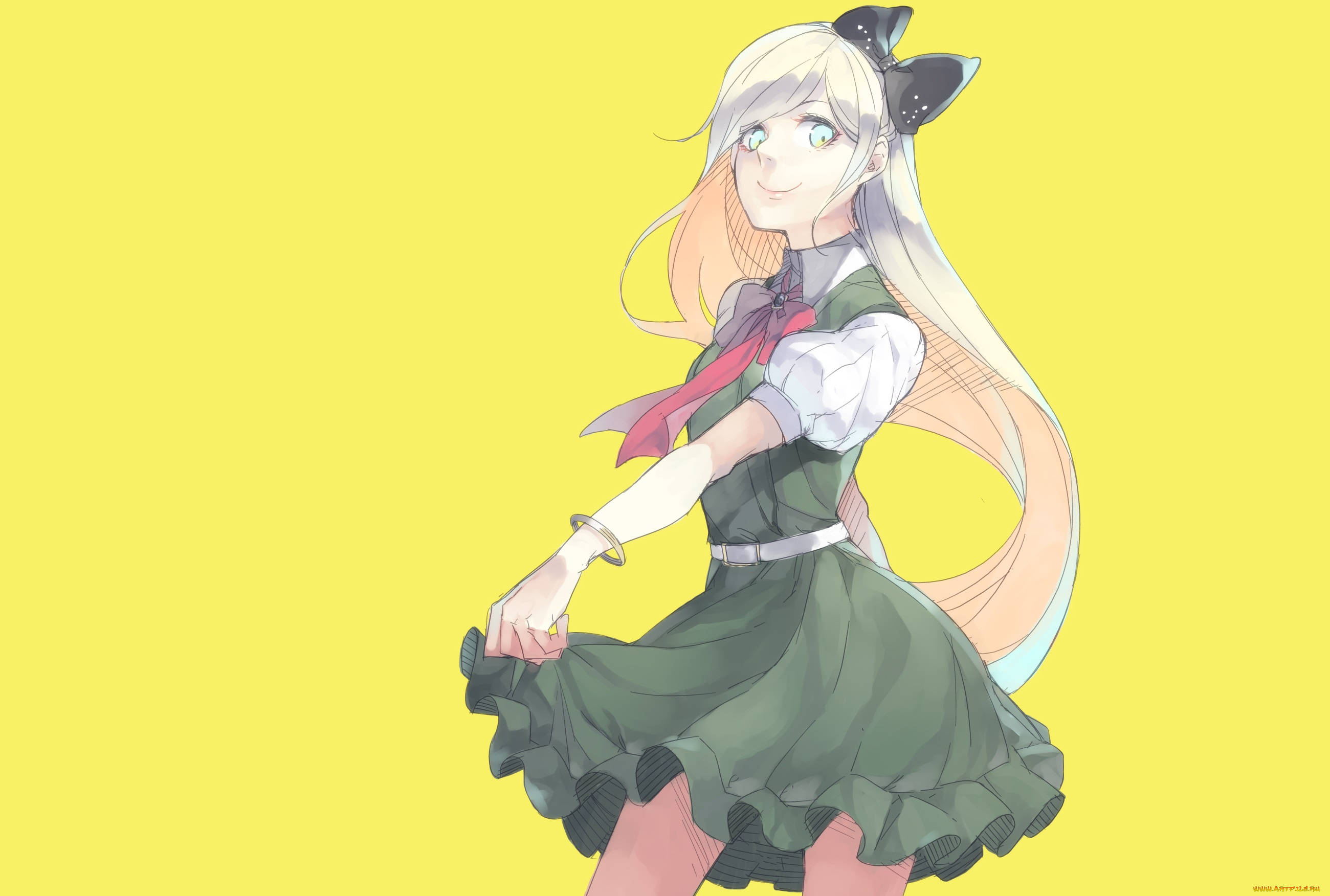 аниме, danganronpa, девушка