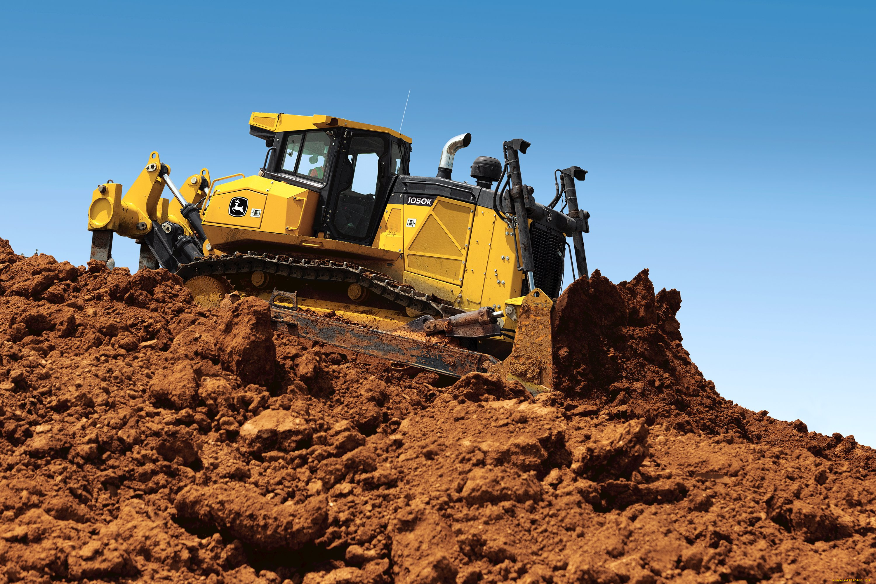 техника, бульдозеры, на, гусенецах, john, deere