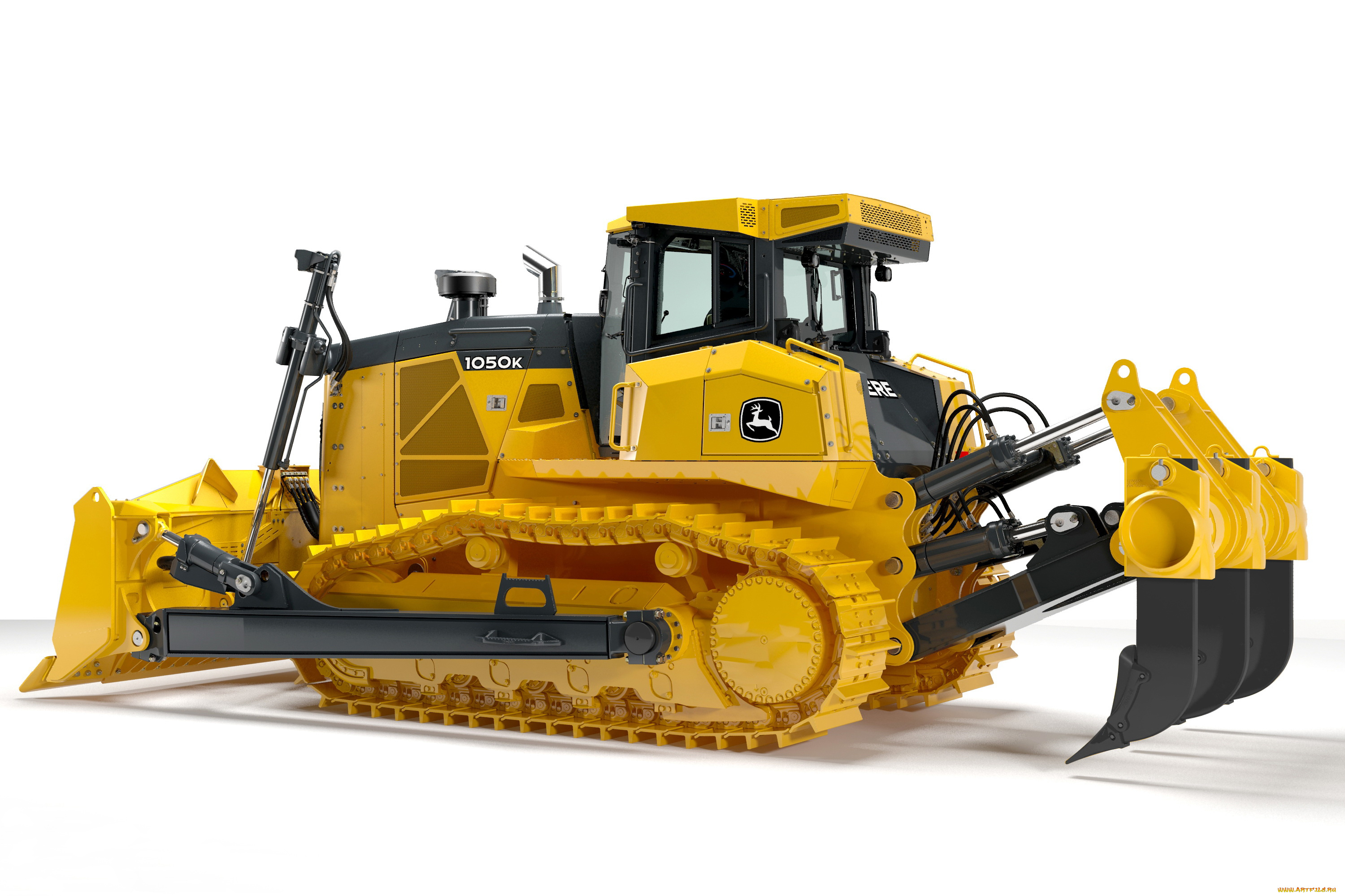 техника, бульдозеры, на, гусенецах, john, deere