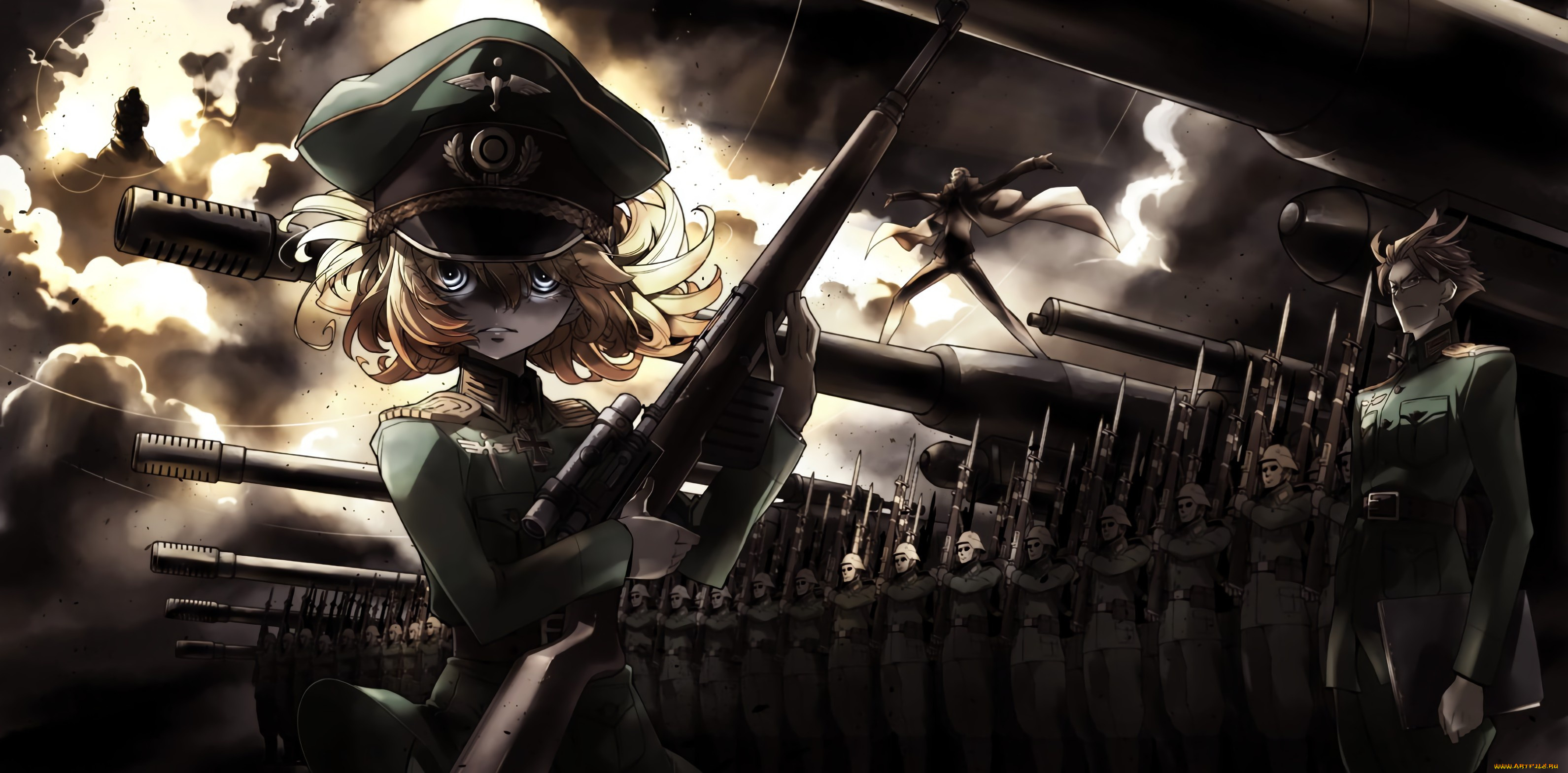 аниме, youjo, senki, tanya, degurechaff