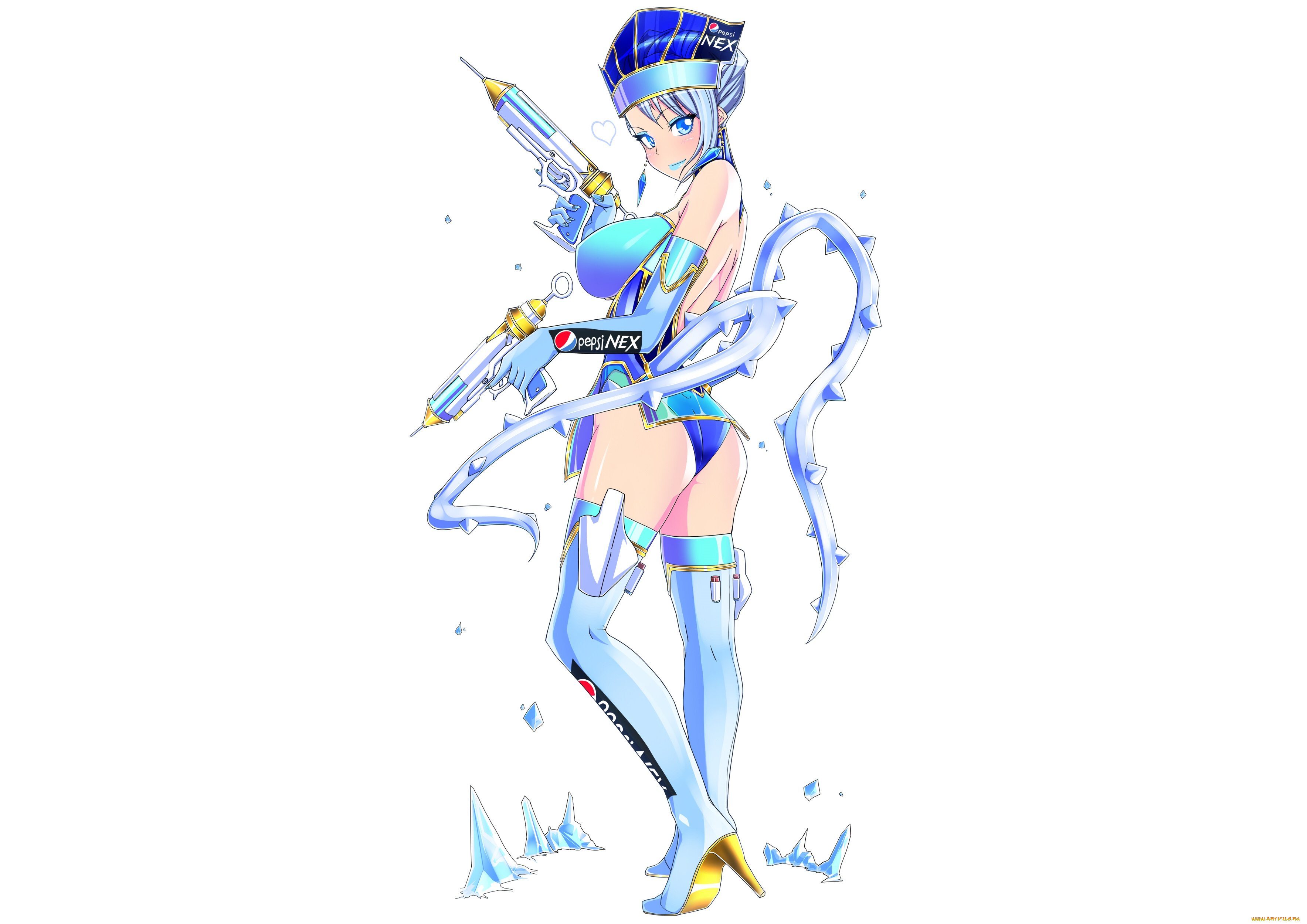 аниме, tiger, and, bunny, голубая, роза