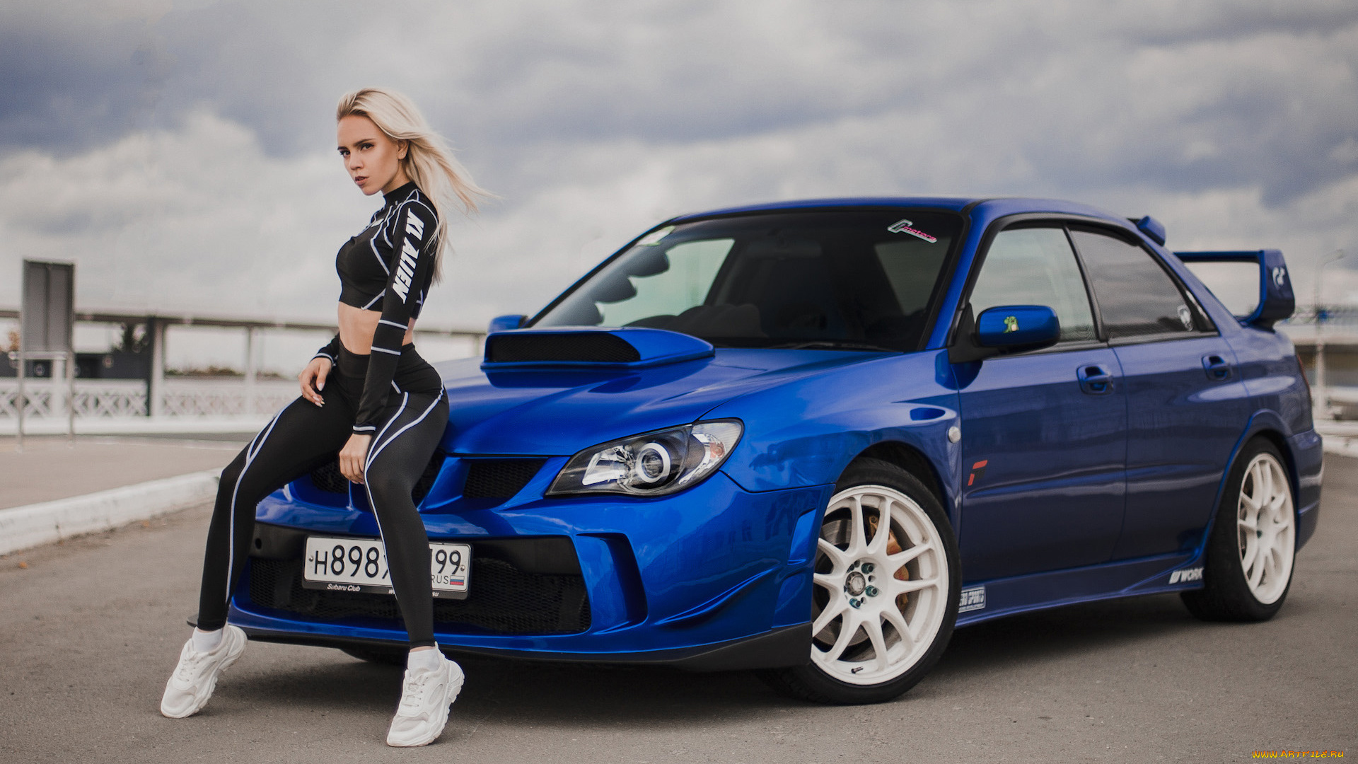 автомобили, -авто, с, девушками, subaru