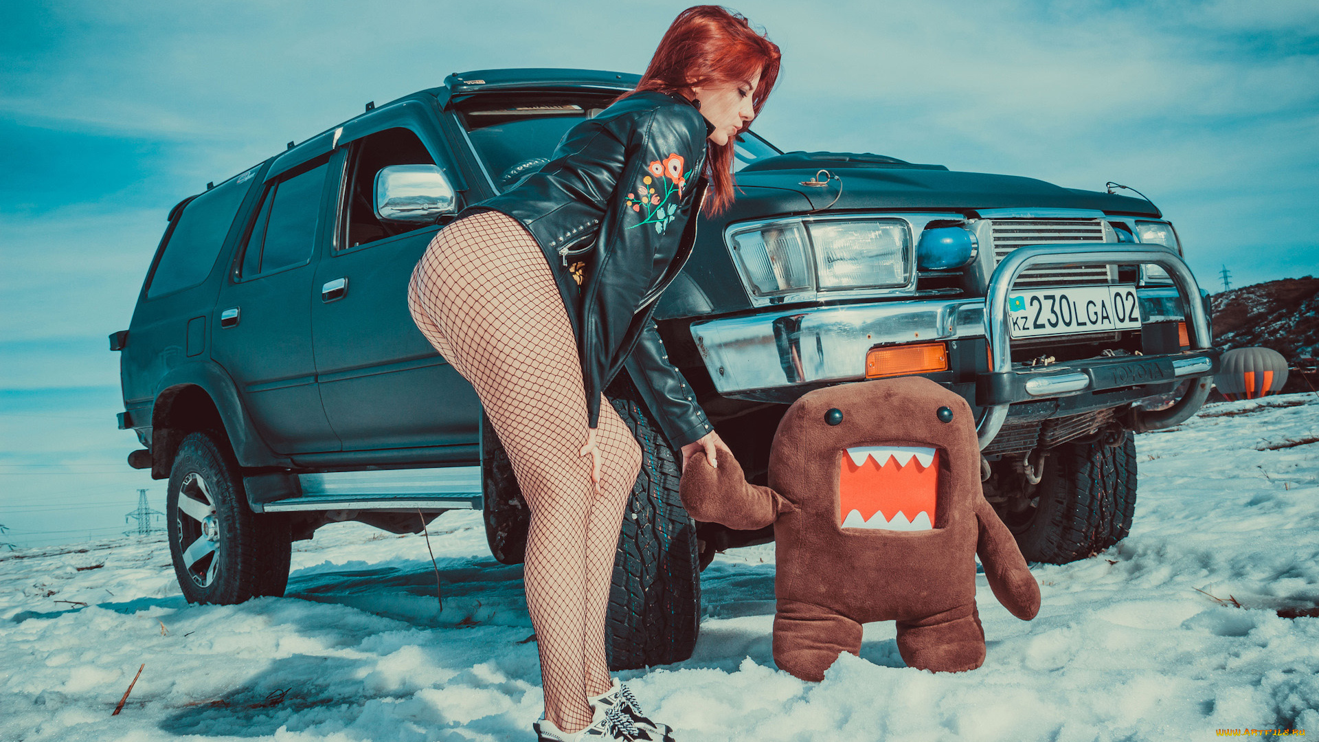 автомобили, -авто, с, девушками, toyota, hilux, surf