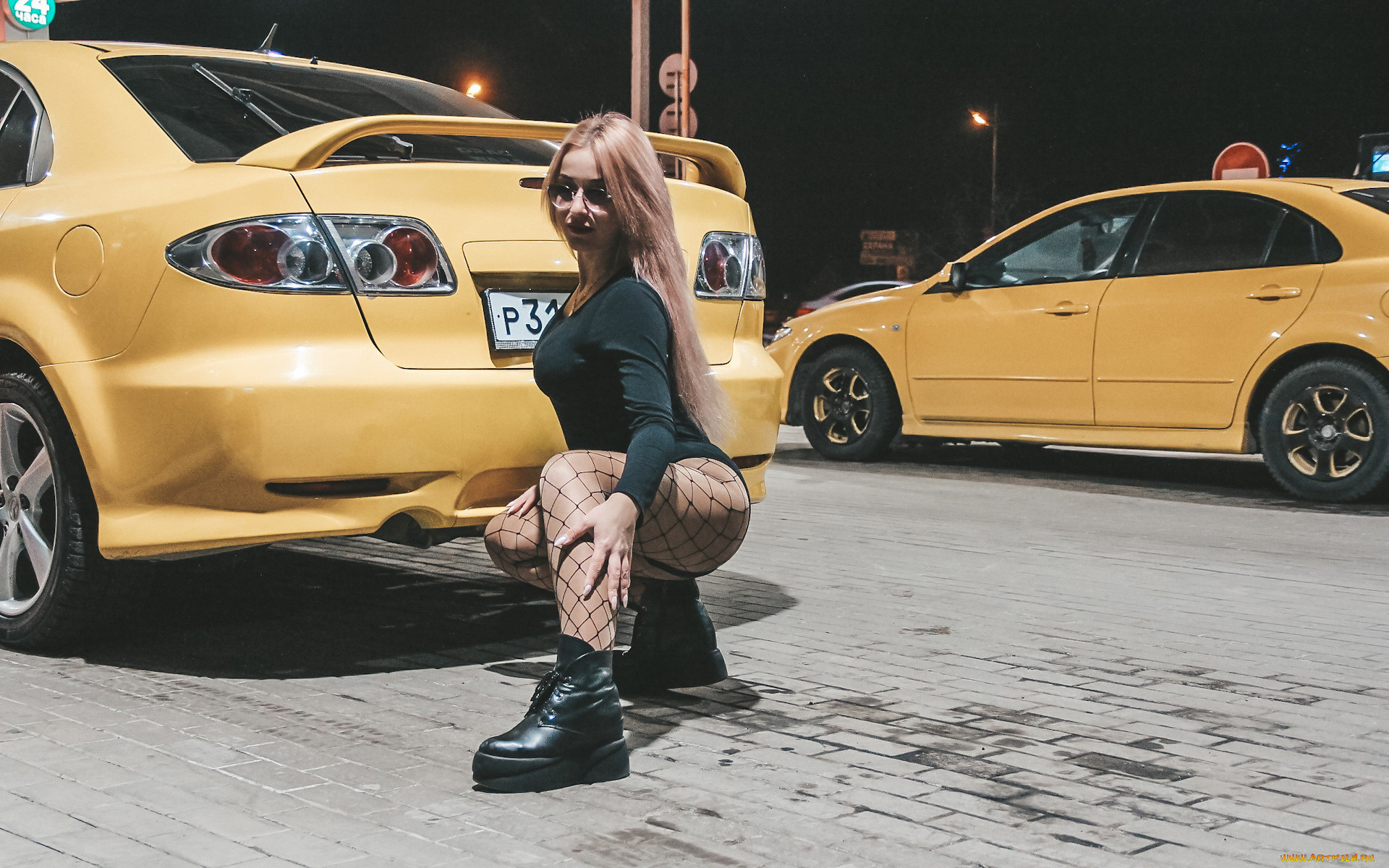 автомобили, -авто, с, девушками, mazda, 6, atenza