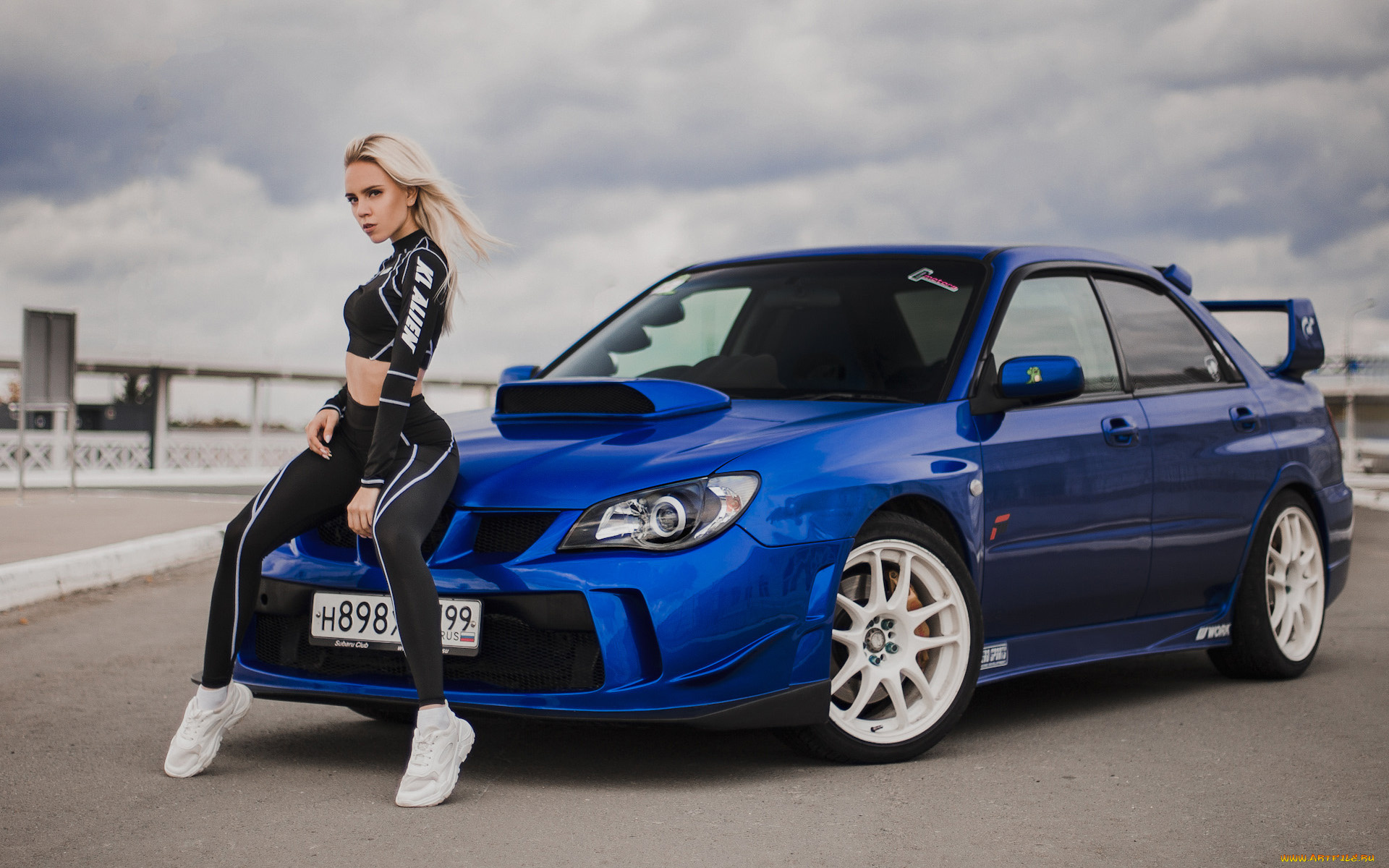 автомобили, -авто, с, девушками, subaru