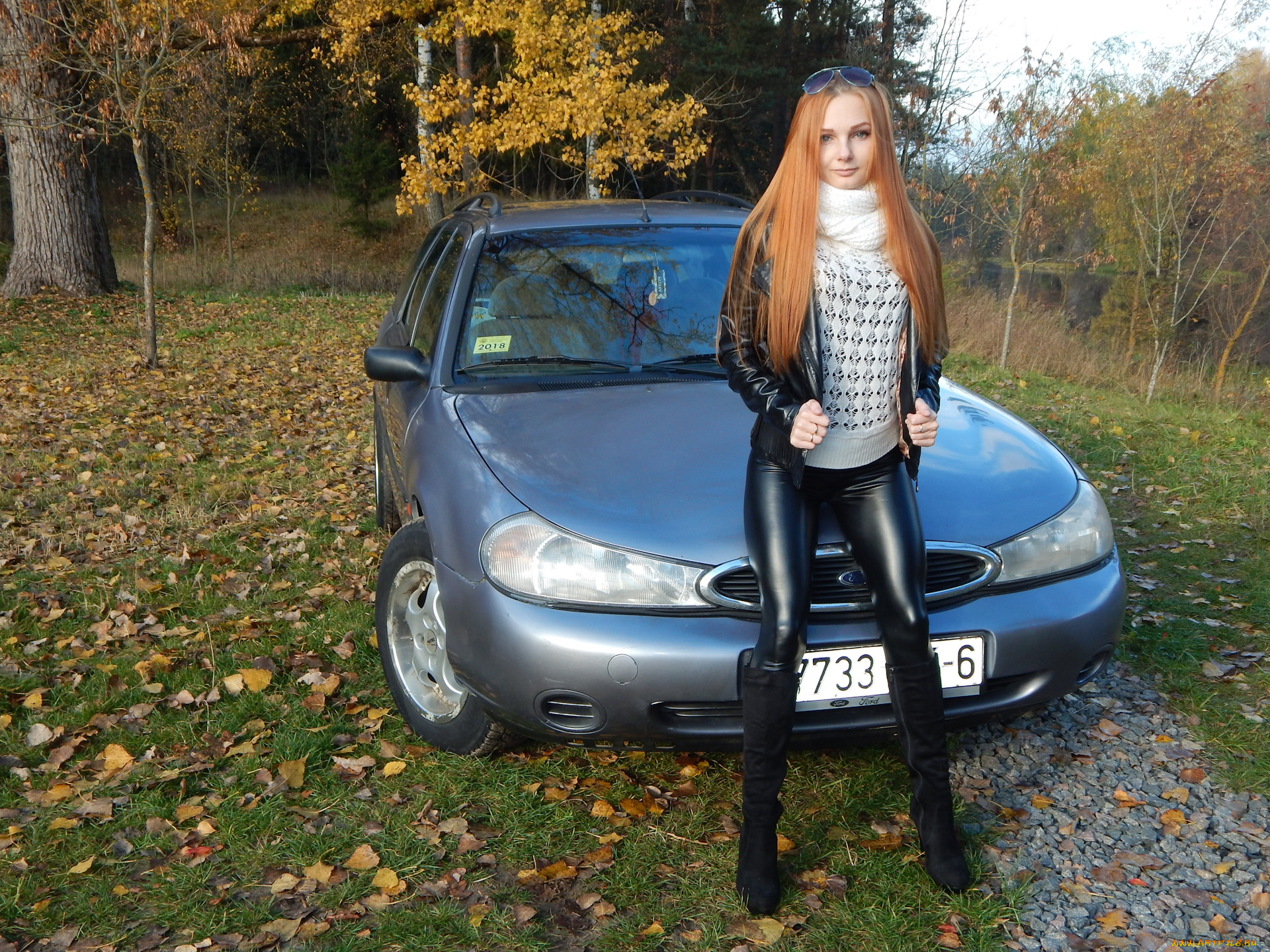 автомобили, -авто, с, девушками, ford, mondeo