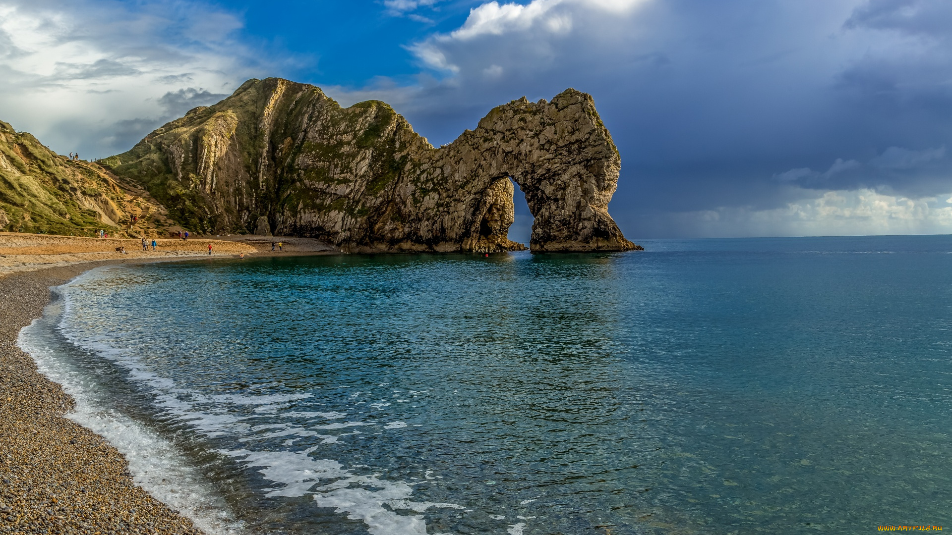 durdle, door, jurassic, coast, of, dorset, uk, природа, побережье, durdle, door, jurassic, coast, of, dorset