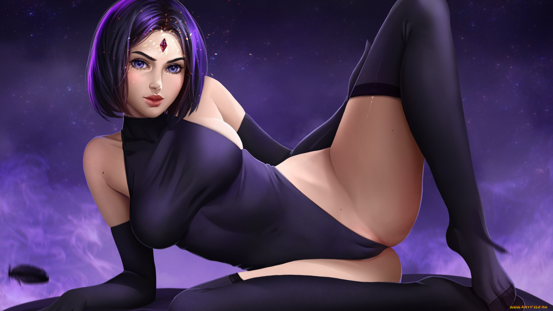 рисованное, комиксы, raven