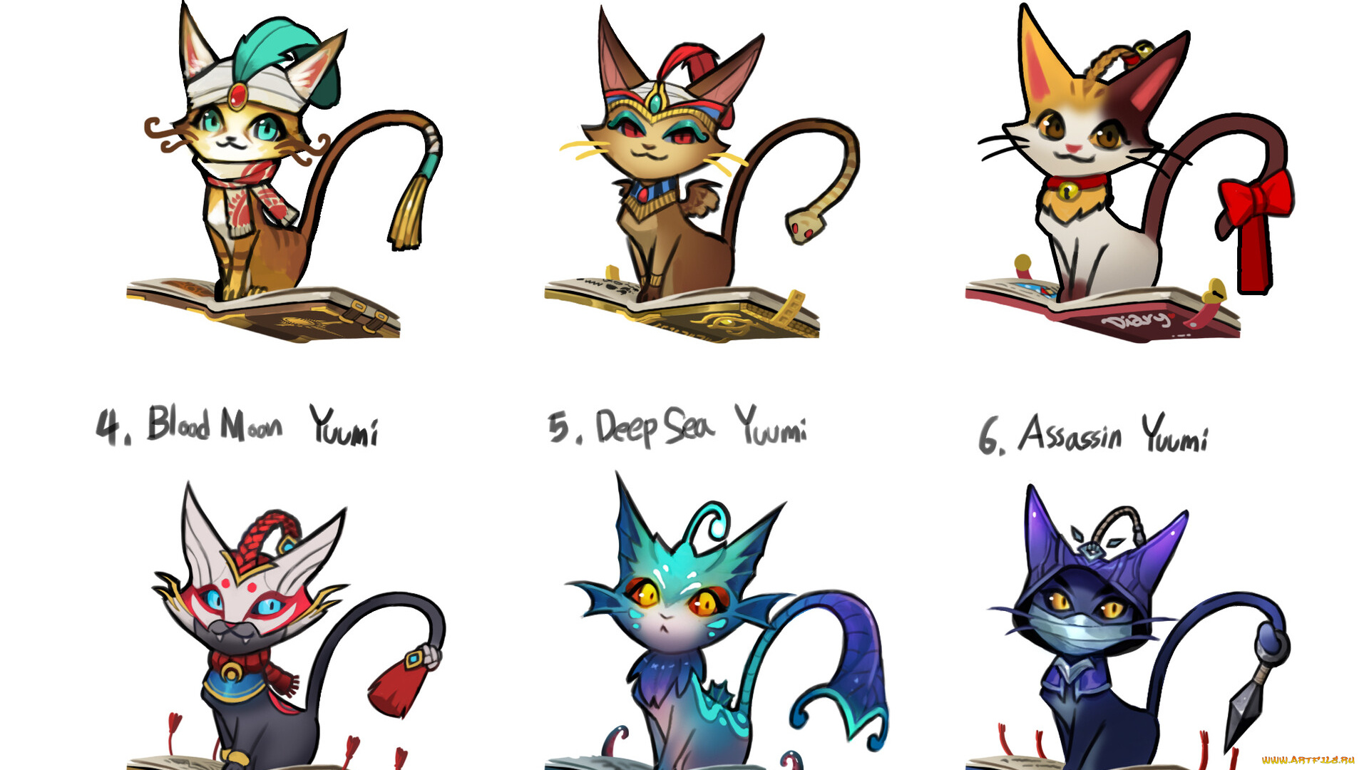 видео, игры, league, of, legends, yuumi, кошка, книга, образы