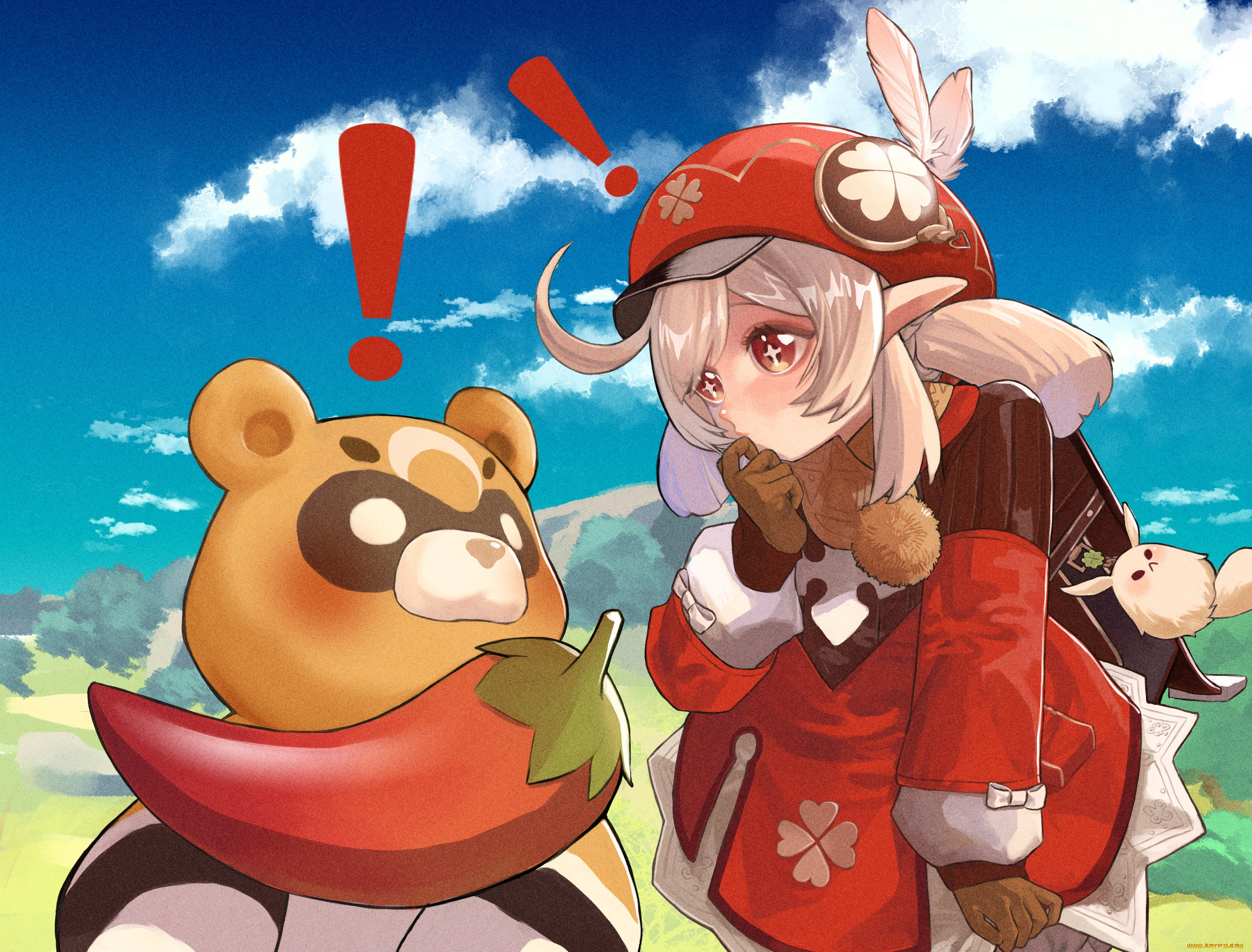 аниме, genshin, impact, genshin, impact