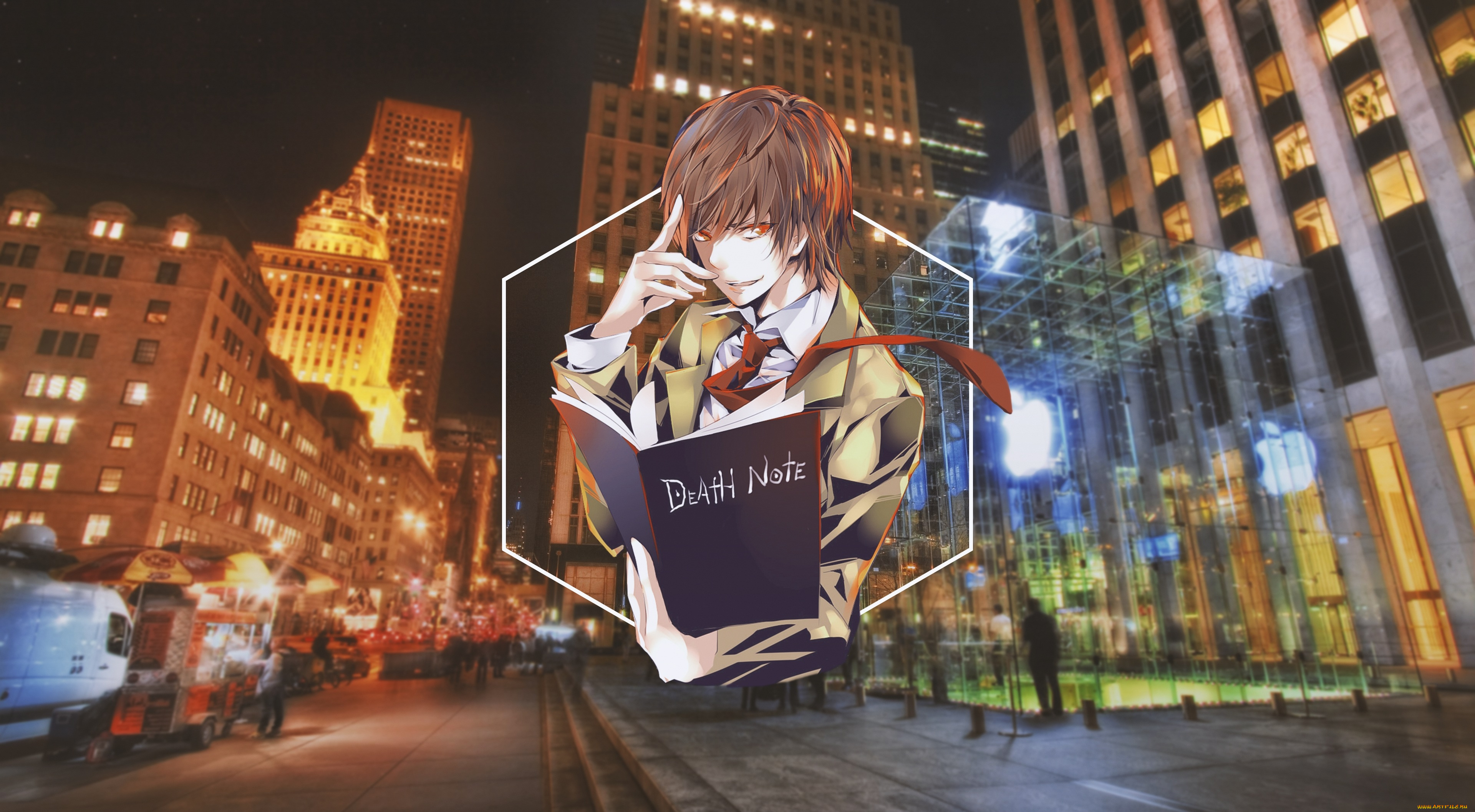 аниме, death, note, тетрадь, смерти