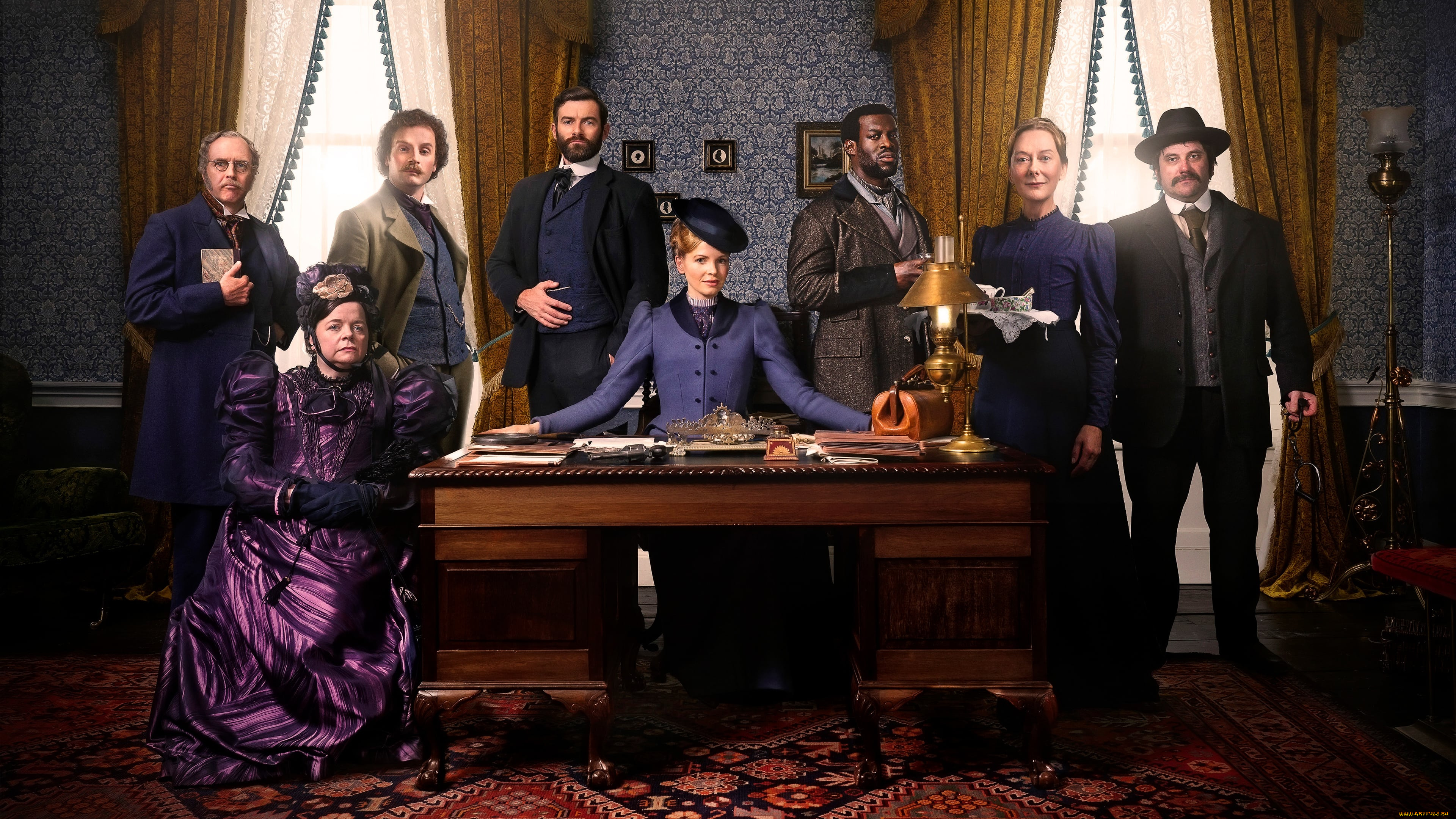 miss, scarlet, and, the, duke, , сериал, 2020, кино, фильмы, -unknown, , другое, сериал, мисс, скарлет, и, герцог, детектив, криминал, kate, phillips, stuart, martin, ansu, kabia