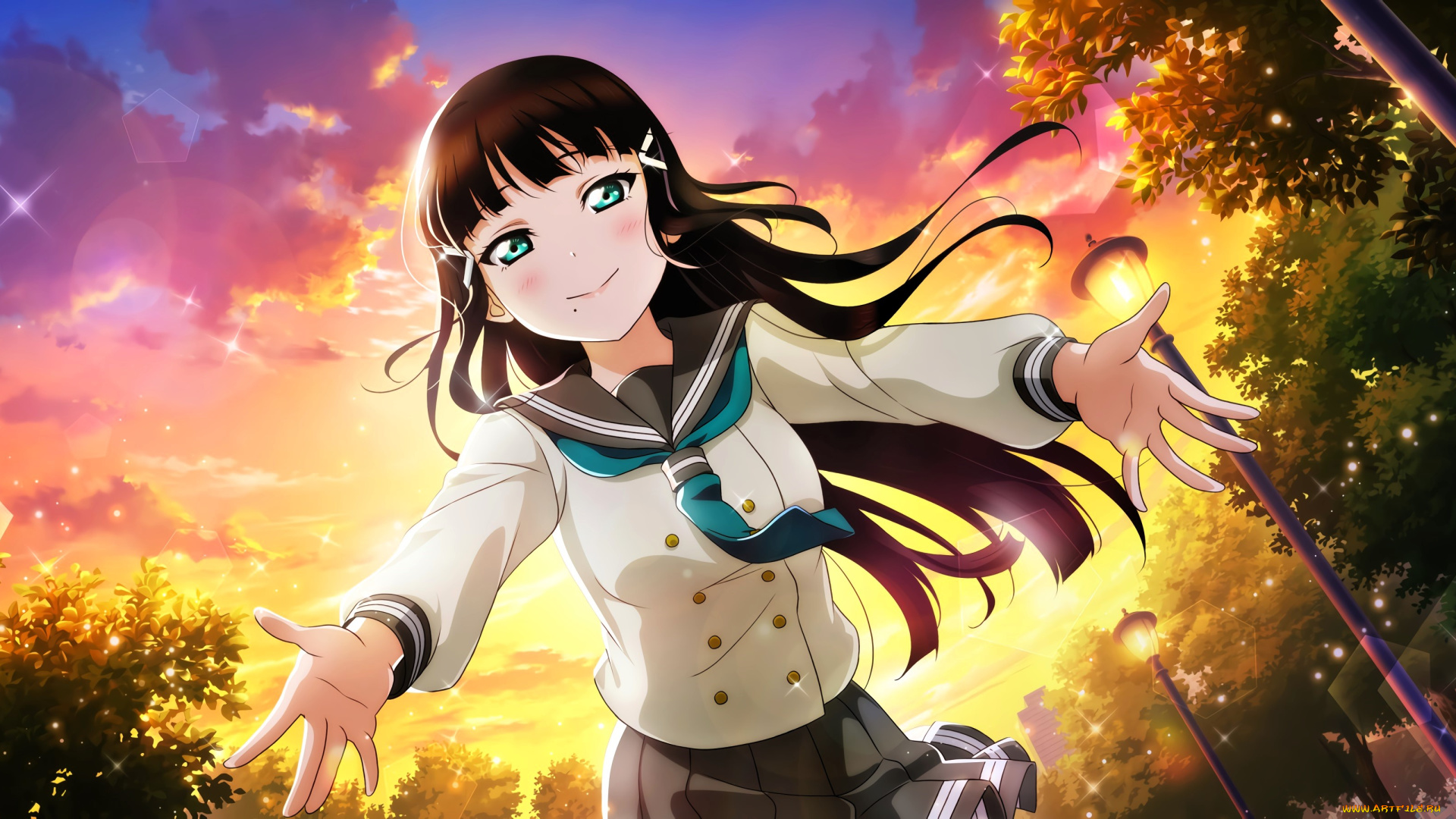 аниме, love, live, , school, idol, project, девочка, форма