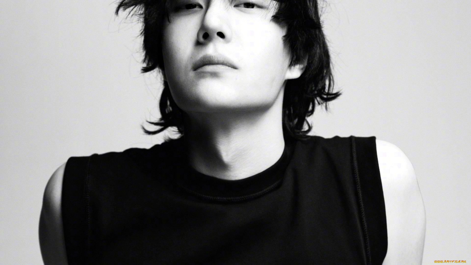 мужчины, wang, yi, bo, актер, лицо, безрукавка