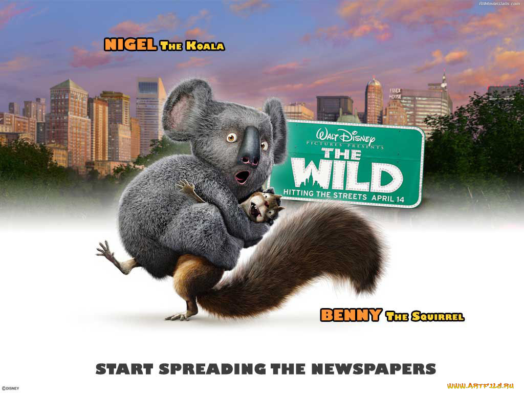 the, wild, мультфильмы