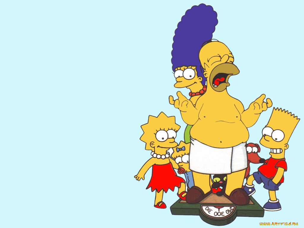 мультфильмы, the, simpsons