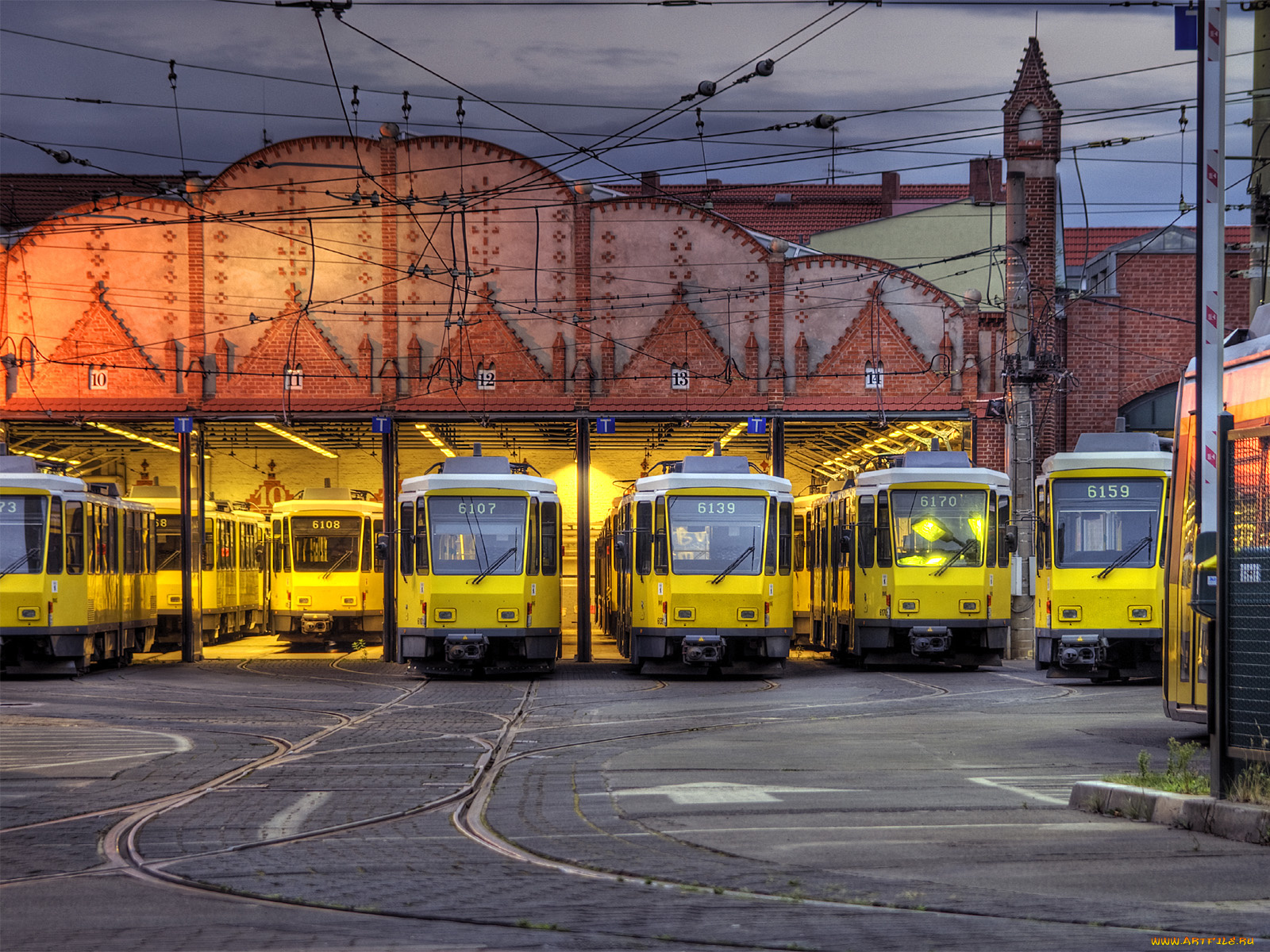 техника, трамваи