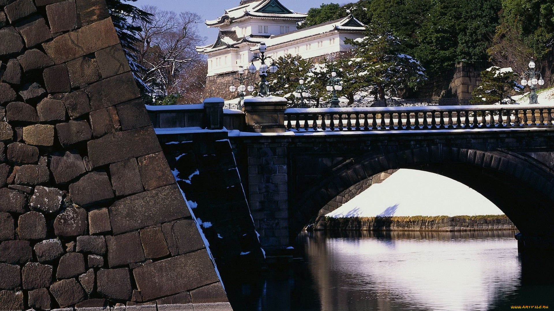 japan, города, мосты