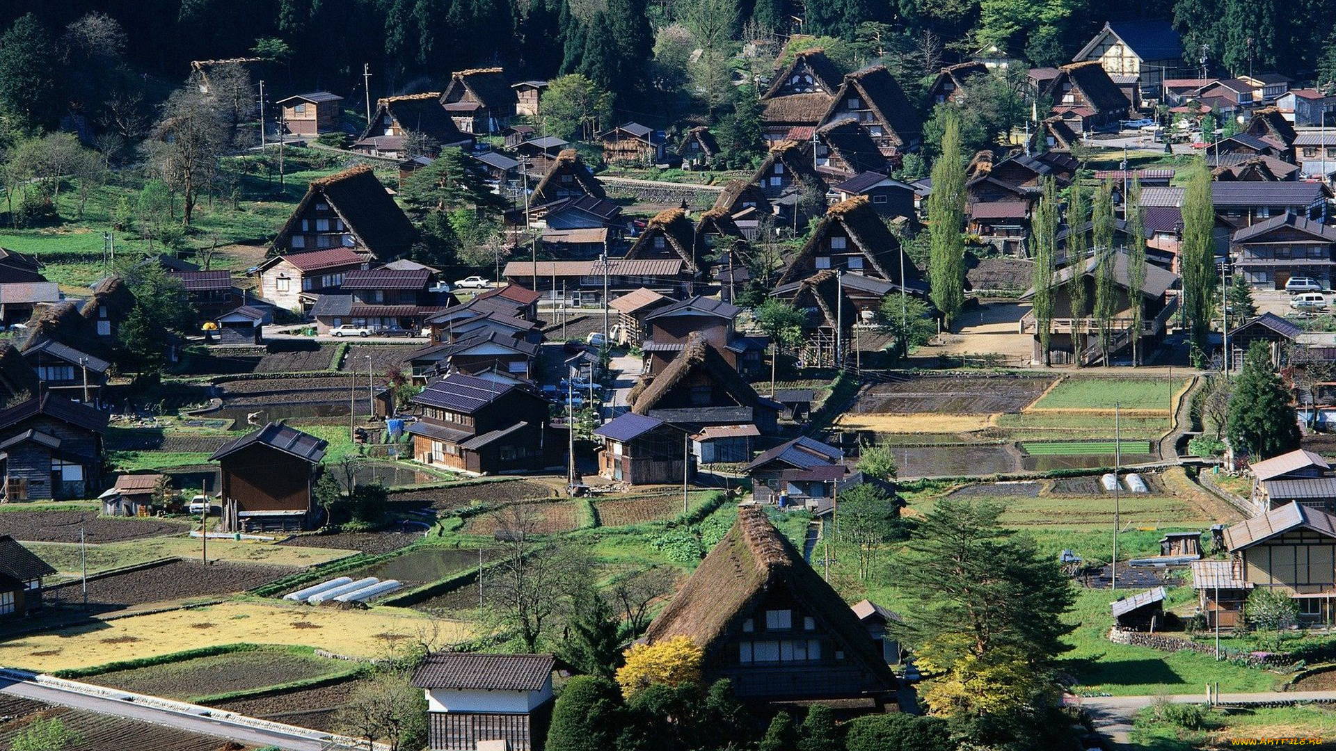japan, города, пейзажи