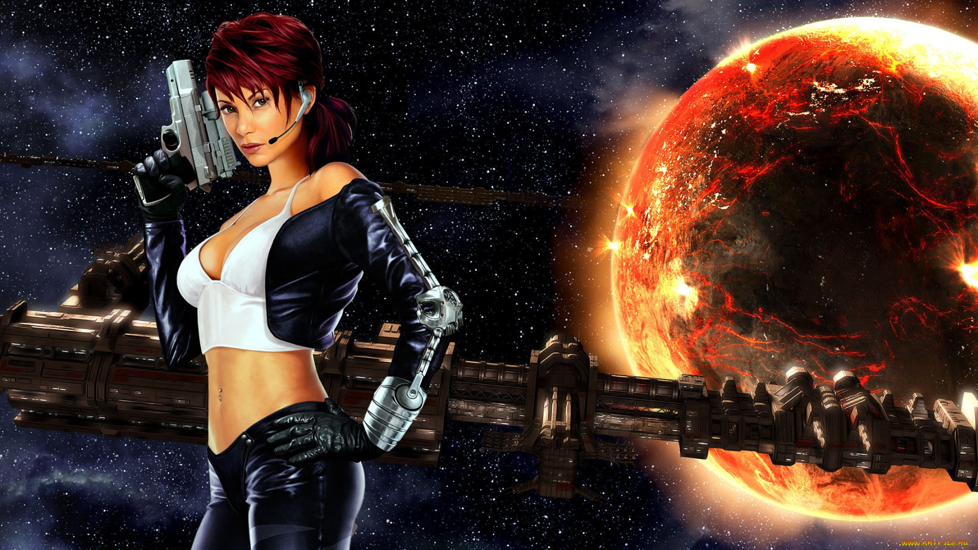 видео, игры, red, planet