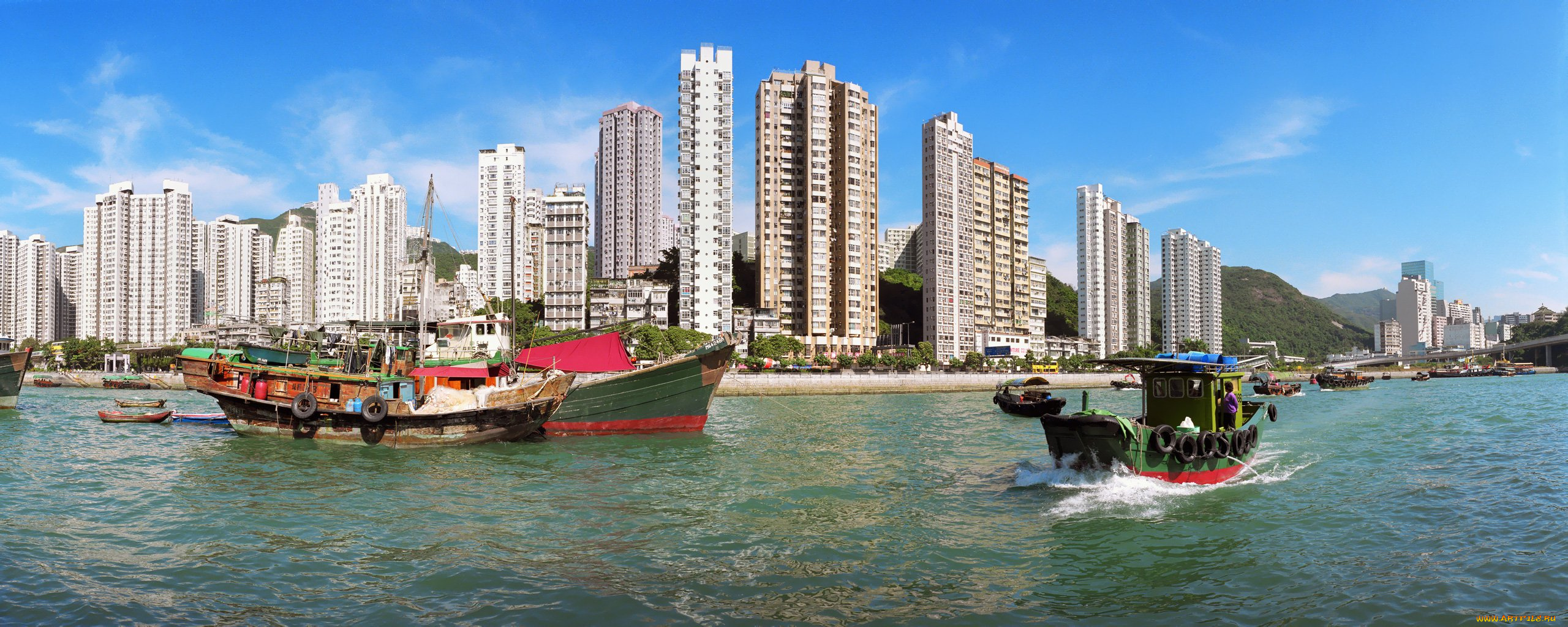 корабли, разные, вместе