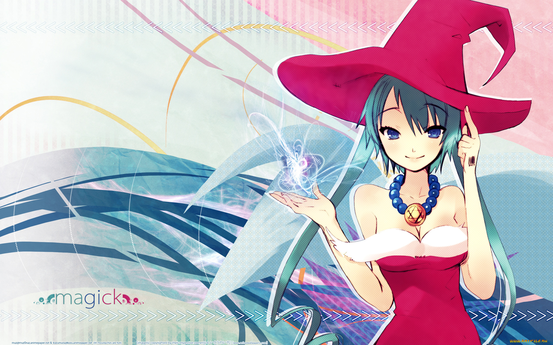 аниме, halloween, magic