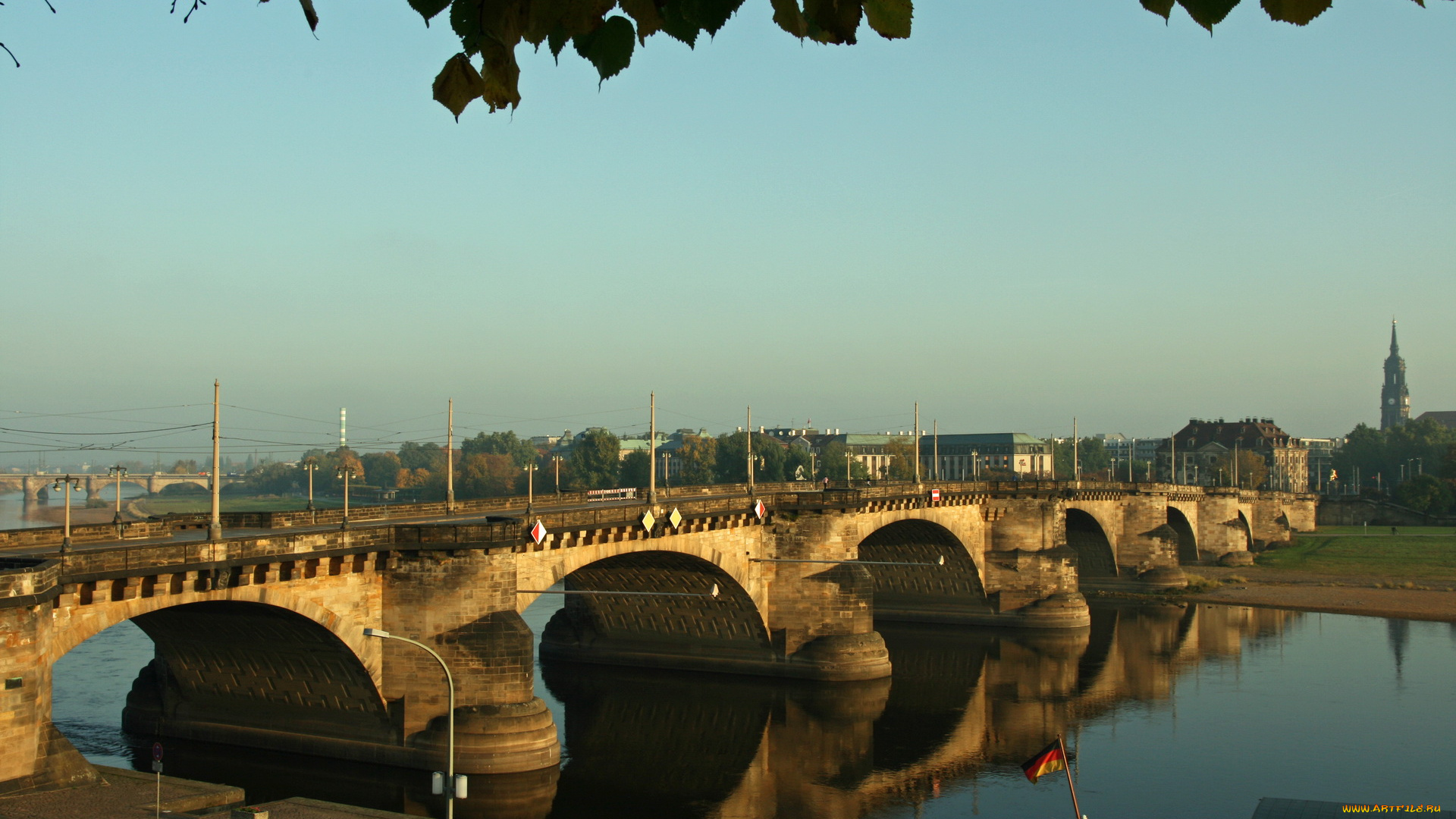 города, дрезден, германия