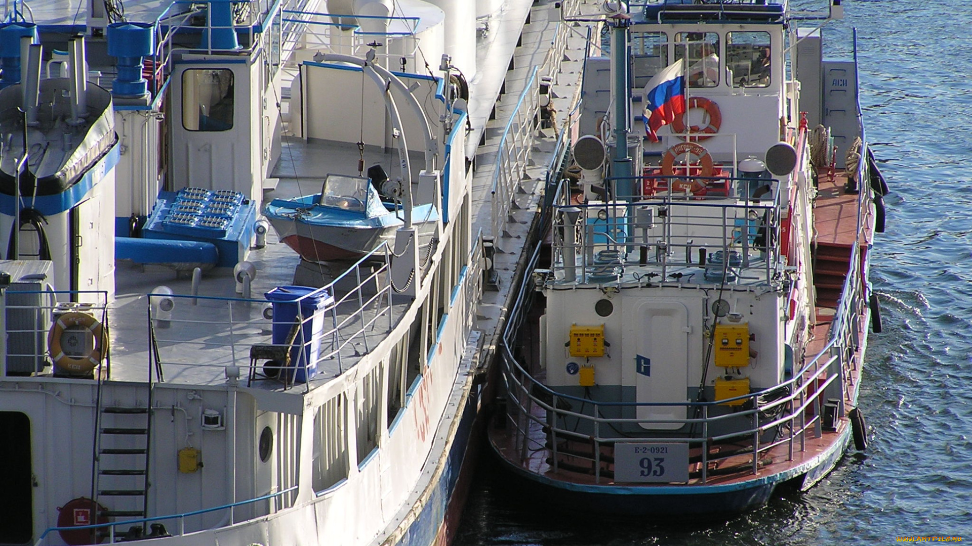 пристани, корабли, разные, вместе, флот, река